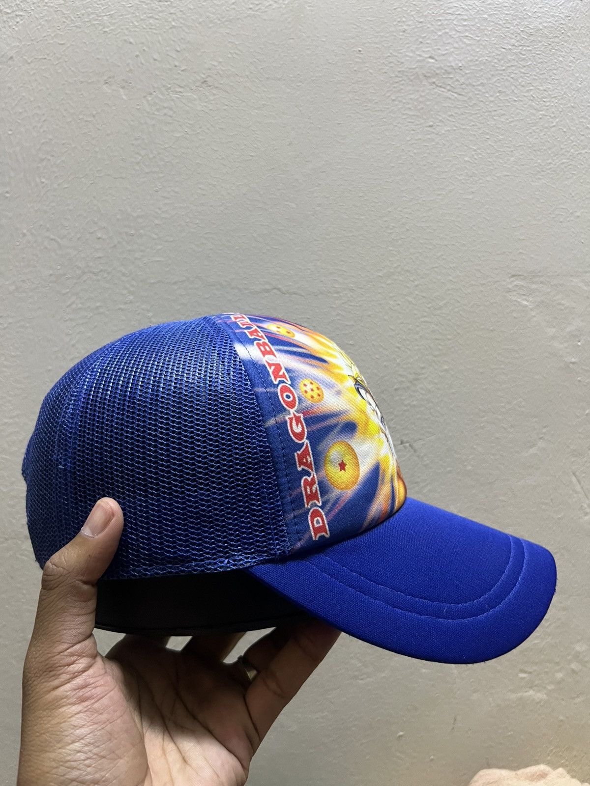 Japanese Brand Dragon Ball Z Super Saiyan Trucker Hat Size ONE SIZE - 5 Thumbnail