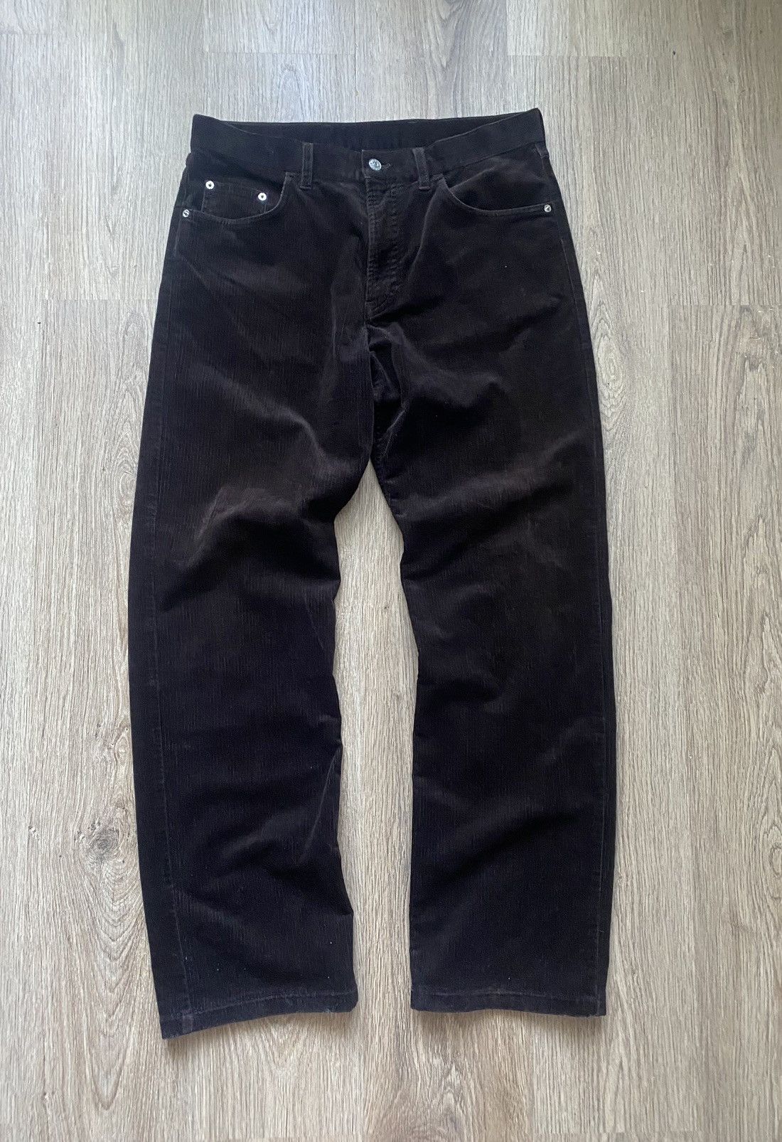 Bogner × Velvet × Vintage Bogner Velvet Soft Corduroy brown Pants Size US 32 / EU 48 - 1 Thumbnail