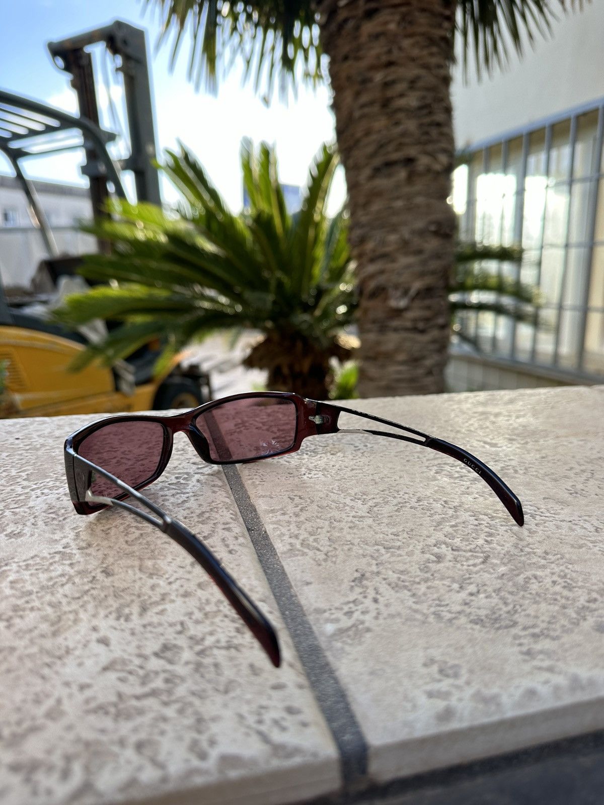 Gucci Gucci Sunglasses GG1486/S Dark Red Size ONE SIZE - 3 Thumbnail