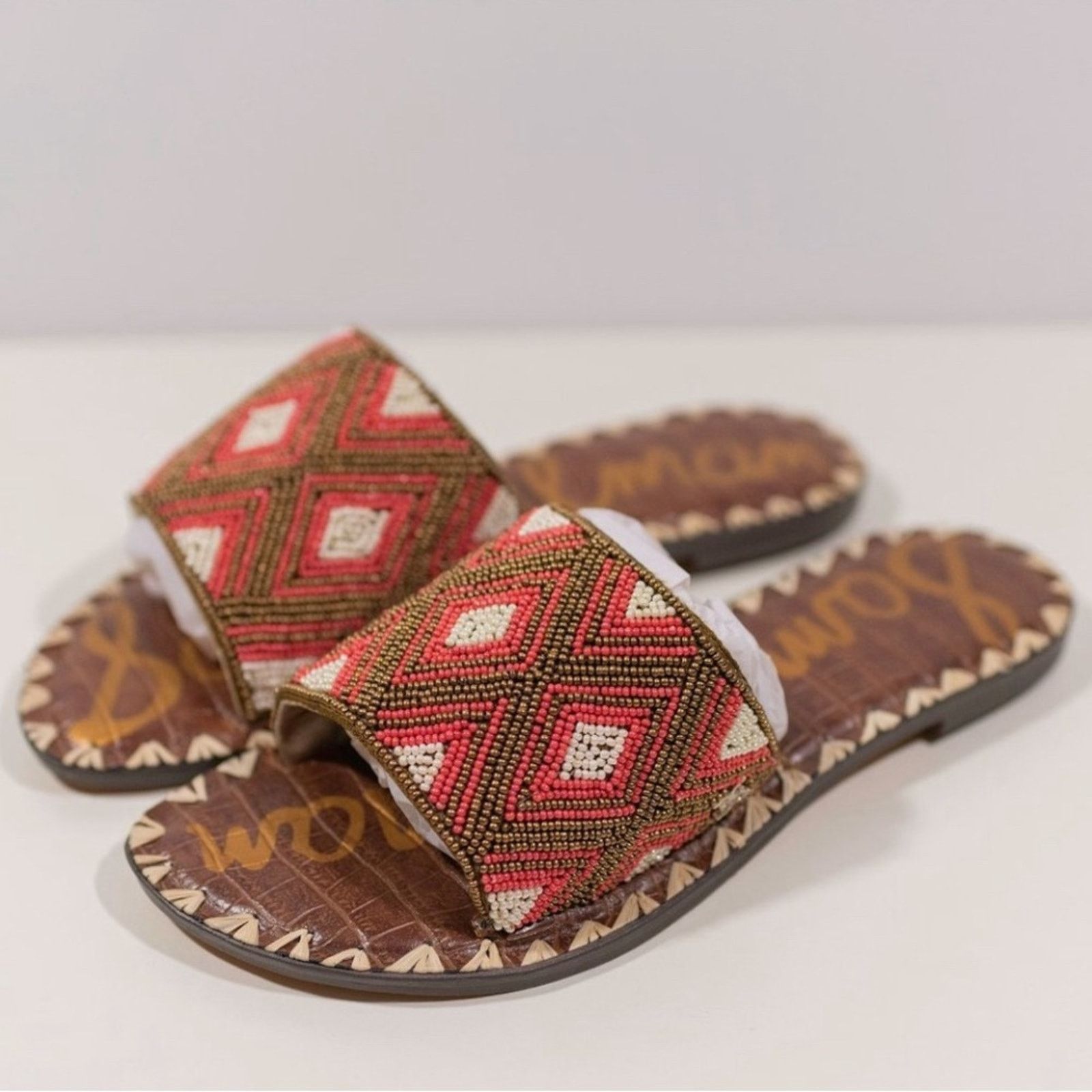 Sam Edelman SAM EDELMAN Gunner Slide Sandals Size US 6 / IT 36 - 1 Thumbnail