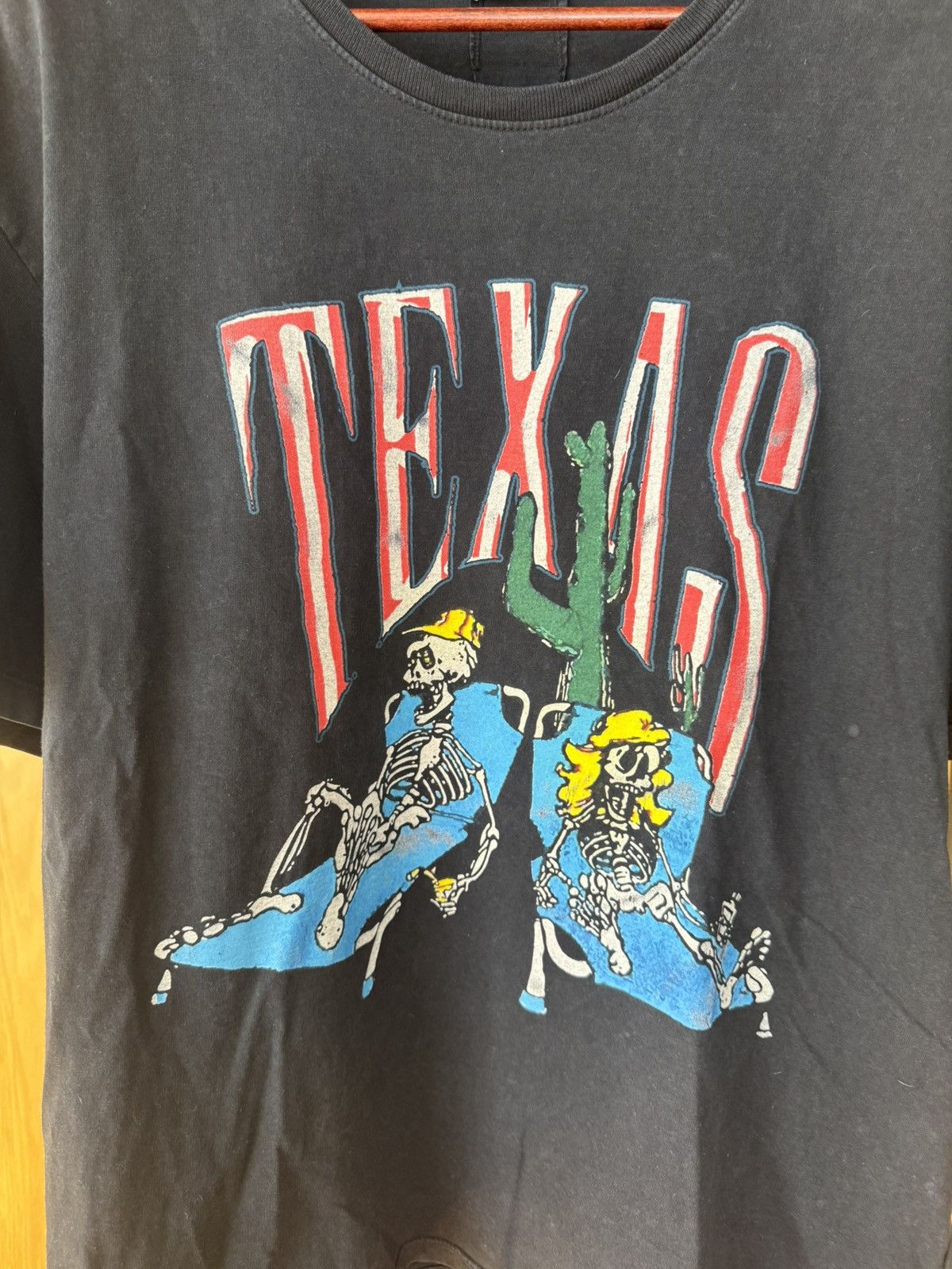 Rhude RHUDE - don’t crey texas tee - size L Size US L / EU 52-54 / 3 - 2 Thumbnail