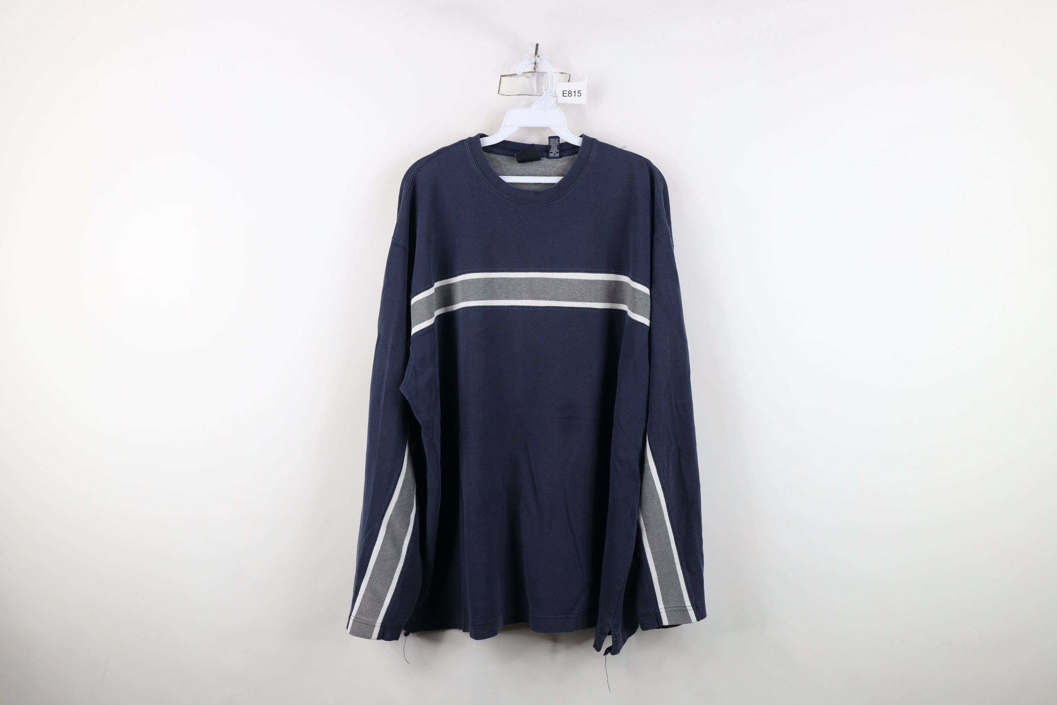 Gap Vintage 90s Gap Heavy Ribbed Knit Long Sleeve Henley T