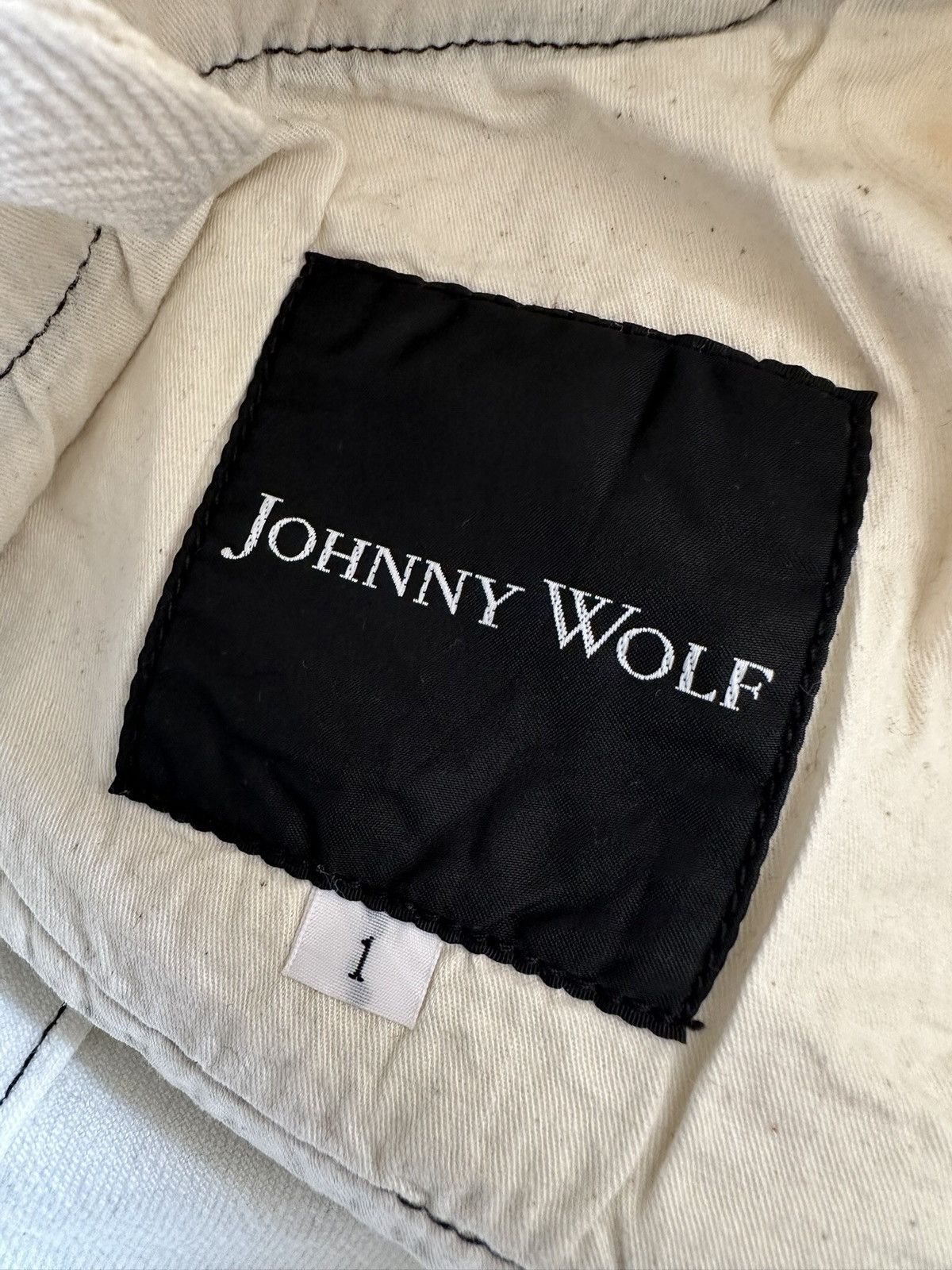 BUFFALO BOBS SS14 Johnny Wolf whiskered Detroit slim denim jrock vkei Size US 31 - 17 Thumbnail