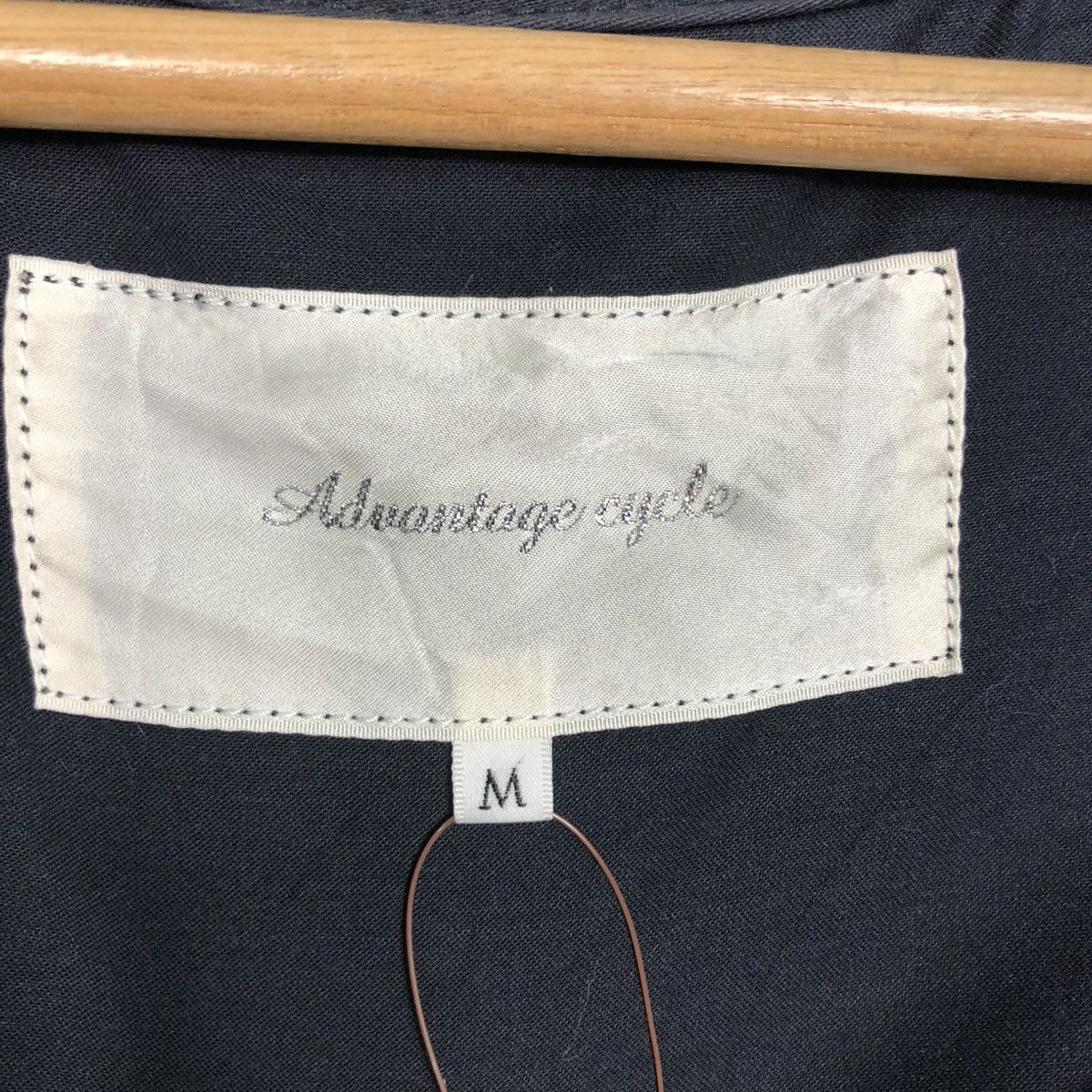Japanese Brand 🔥VINTAGE BIKER JACKET ADVANTAGE CYCLE BONDAGE PUNK DESIGN Size US M / EU 48-50 / 2 - 21 Thumbnail