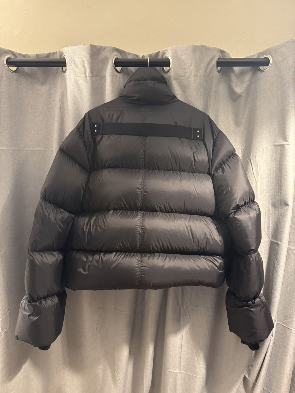 Rick Owens Rick Owen's Turtle Cropped Puffer Jacket black BLACK Size US M / EU 48-50 / 2 - 5 Thumbnail