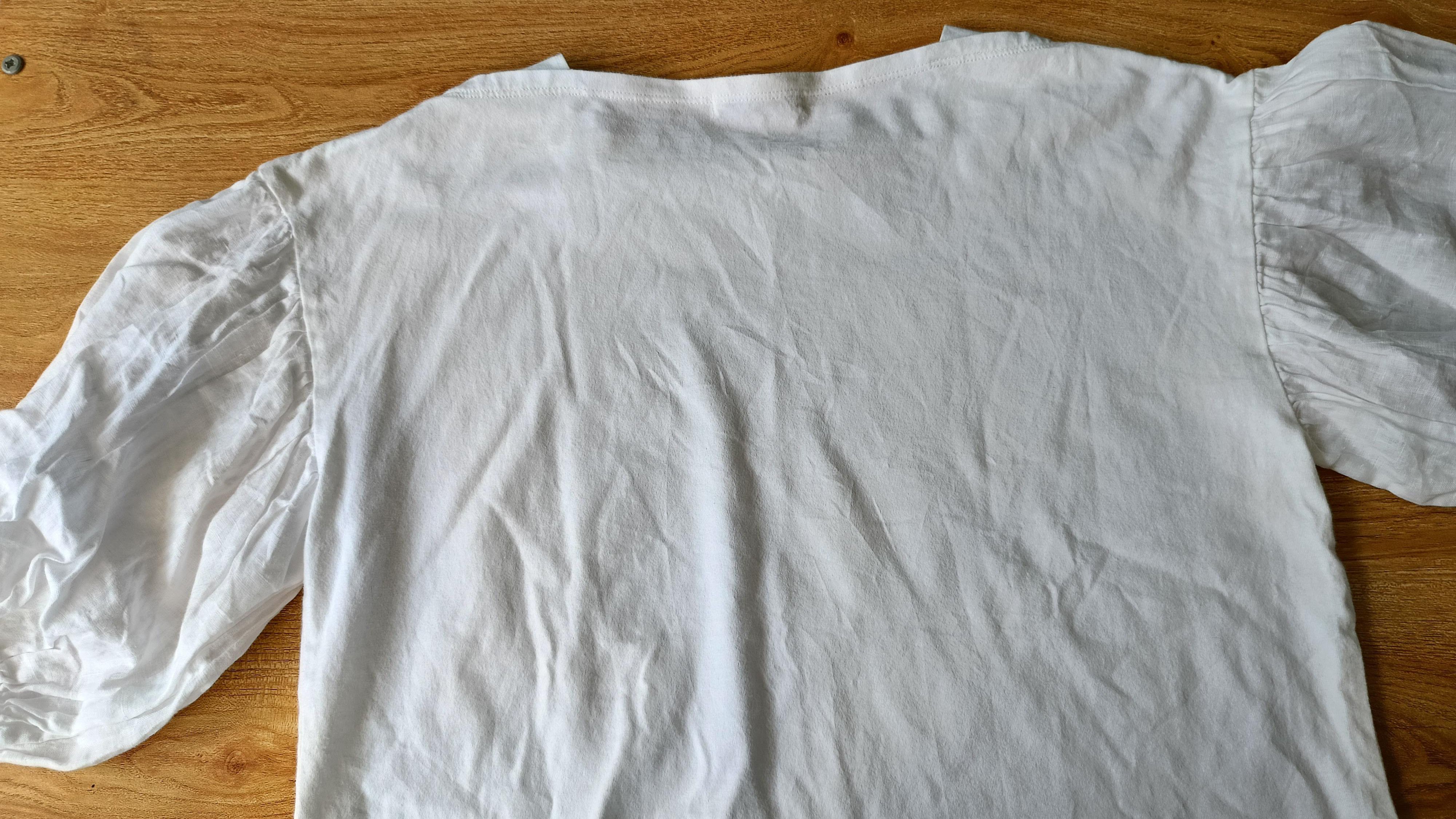 Issey Miyake × Tsumori Chisato Tsumori Chisato 2 by ISSEY MIYAKE white linen sleeve tshirt Size XS / US 0-2 / IT 36-38 - 13 Thumbnail