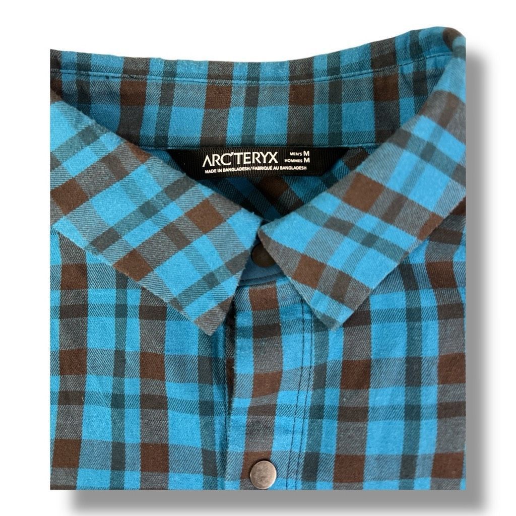 Arc'teryx Arc’teryx Bernal Snap Button Plaid Shirt Size Medium Size US M / EU 48-50 / 2 - 3 Thumbnail