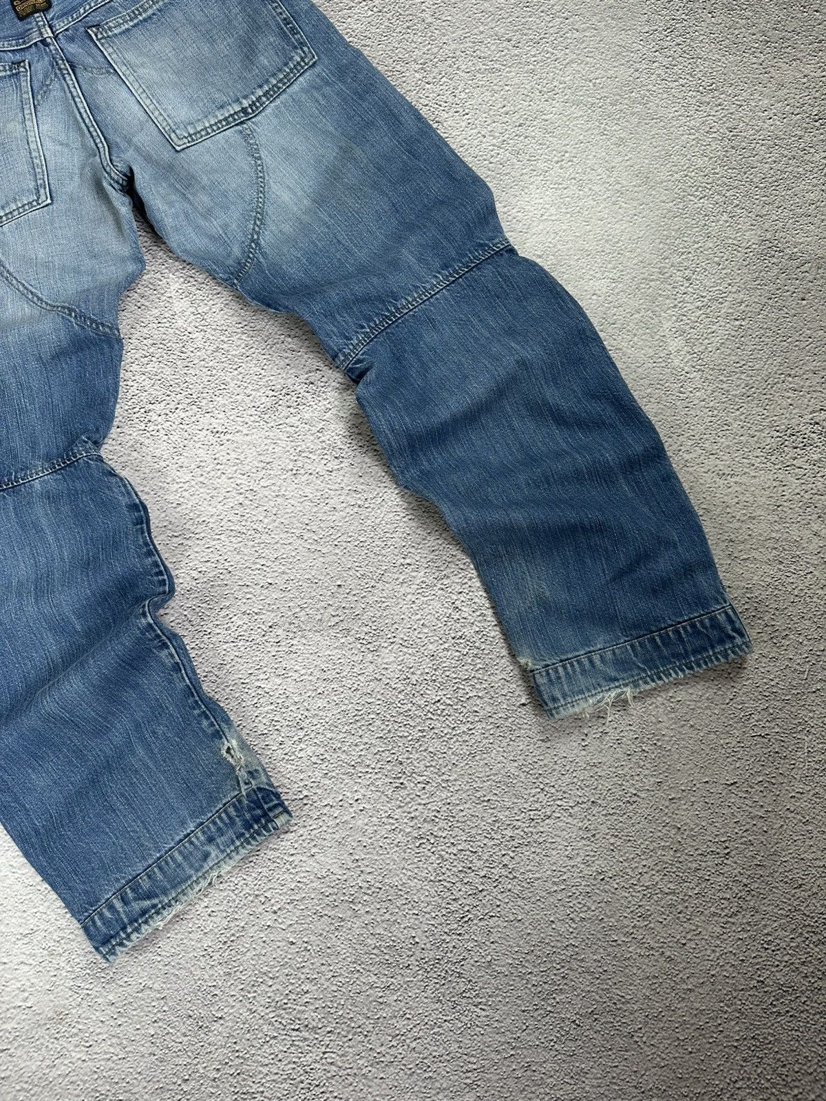 G-Star × Vintage G-Star RAW 3D Arc Denim Jeans Distressed Workwear Style Size US 30 / EU 46 - 9 Thumbnail