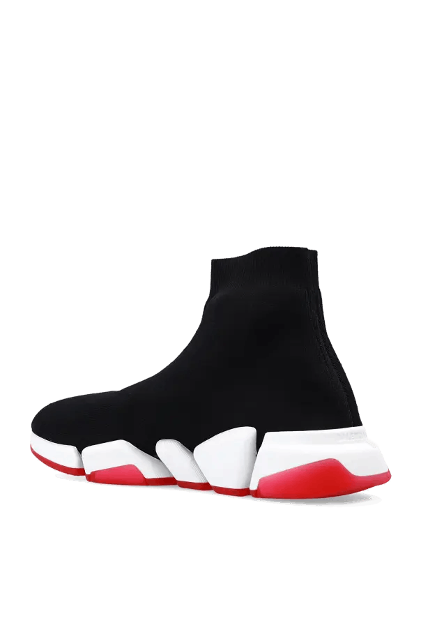 Balenciaga o1tr1nto0525 Speed 2.0 Recycled Knit Sneakers in Multicolor Size US 6 / EU 39 - 5 Thumbnail