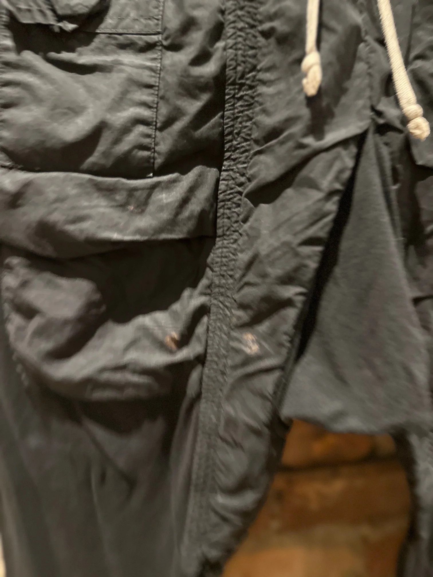 Rick Owens Drkshdw Rick Owens DRKSHDW Drop-Crotch Creatch Cargo Size US 30 / EU 46 - 5 Thumbnail