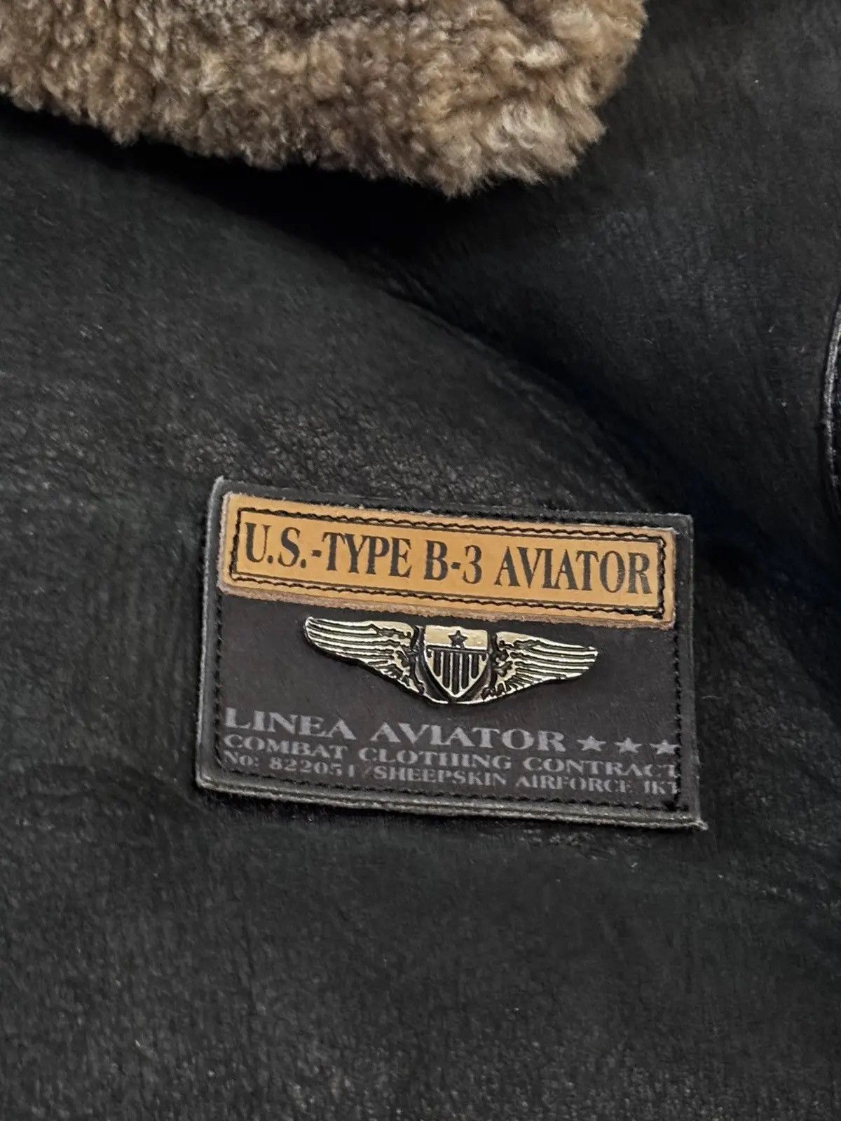 Avirex VINTAGE 🇺🇸 TEODEM SHEARLING SHEEPSKIN B-3 JACKET Size US M / EU 48-50 / 2 - 4 Thumbnail