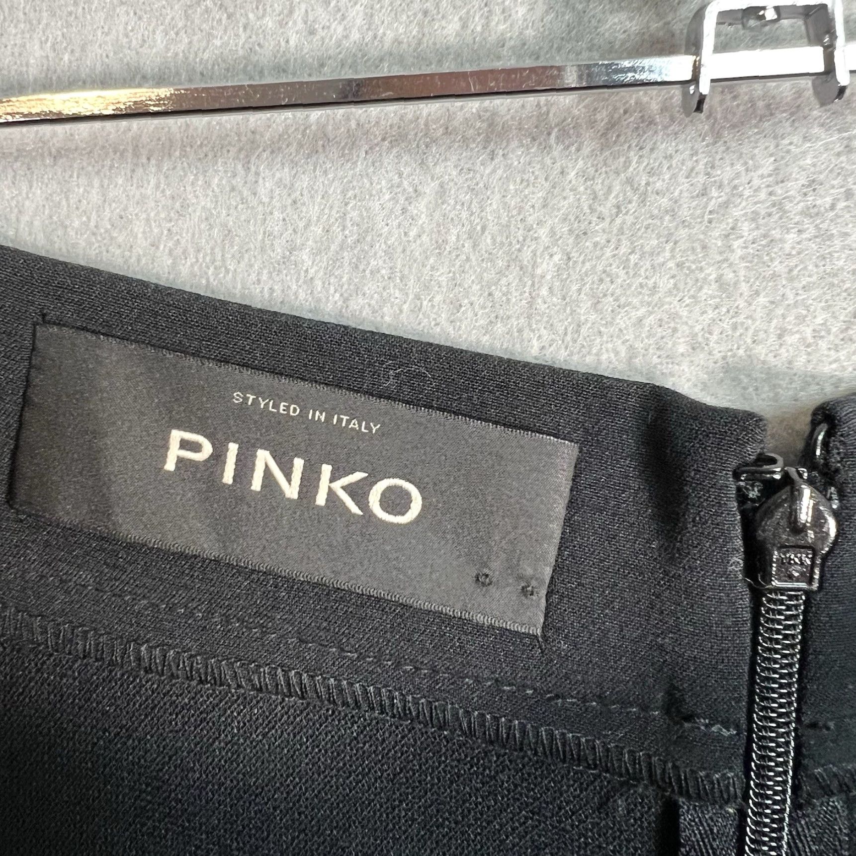 Pinko PINKO Skirt Womens Size 4 High Waisted Mini Black Size 27" / US 4 / IT 40 - 5 Thumbnail