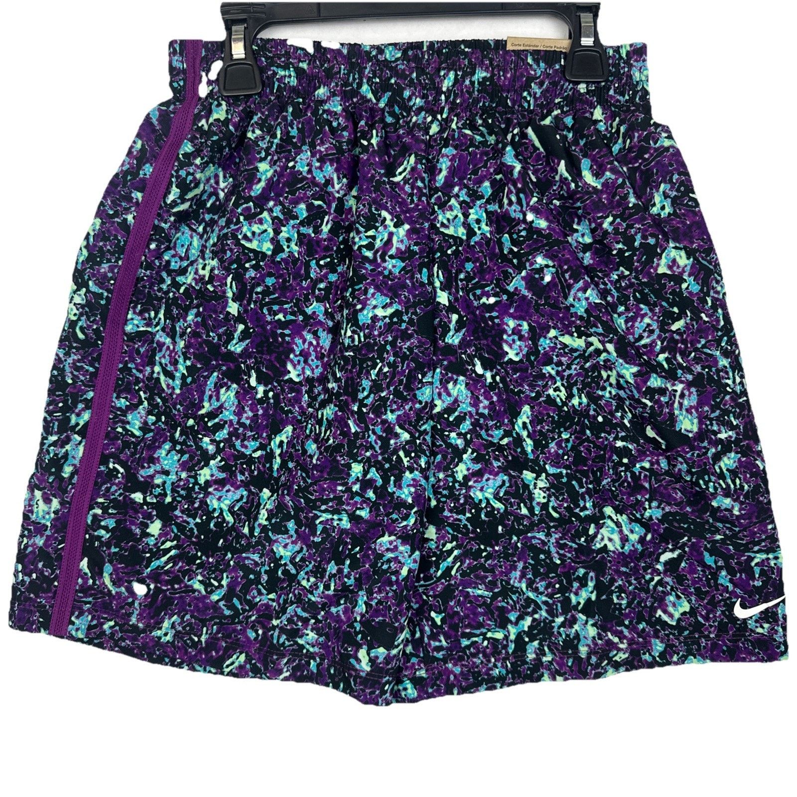Nike NWT Nike Dri-Fit Shorts Youth Kids Boys SZ Large Purple Size US 30 / EU 46 - 1 Thumbnail