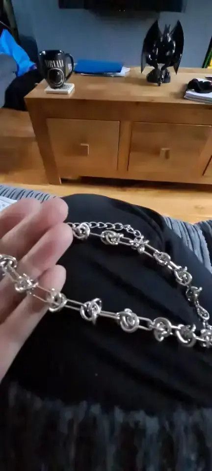 Jewelry New Fashion Punk Rock Thorns Knot Chains Choker Necklace Size ONE SIZE - 2 Thumbnail