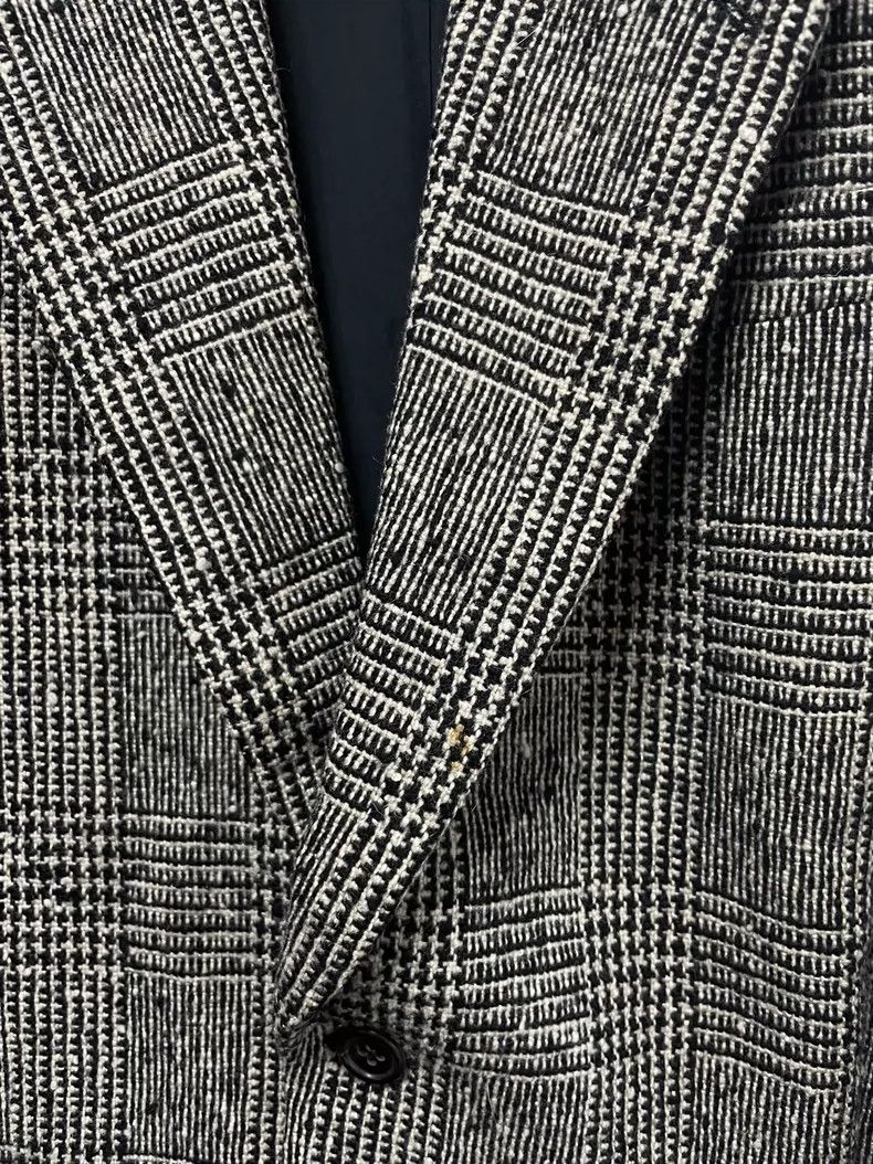 Comme des Garcons Comme des Garçons Vintage striped plaid casual jacket Size US S / EU 44-46 / 1 - 5 Thumbnail