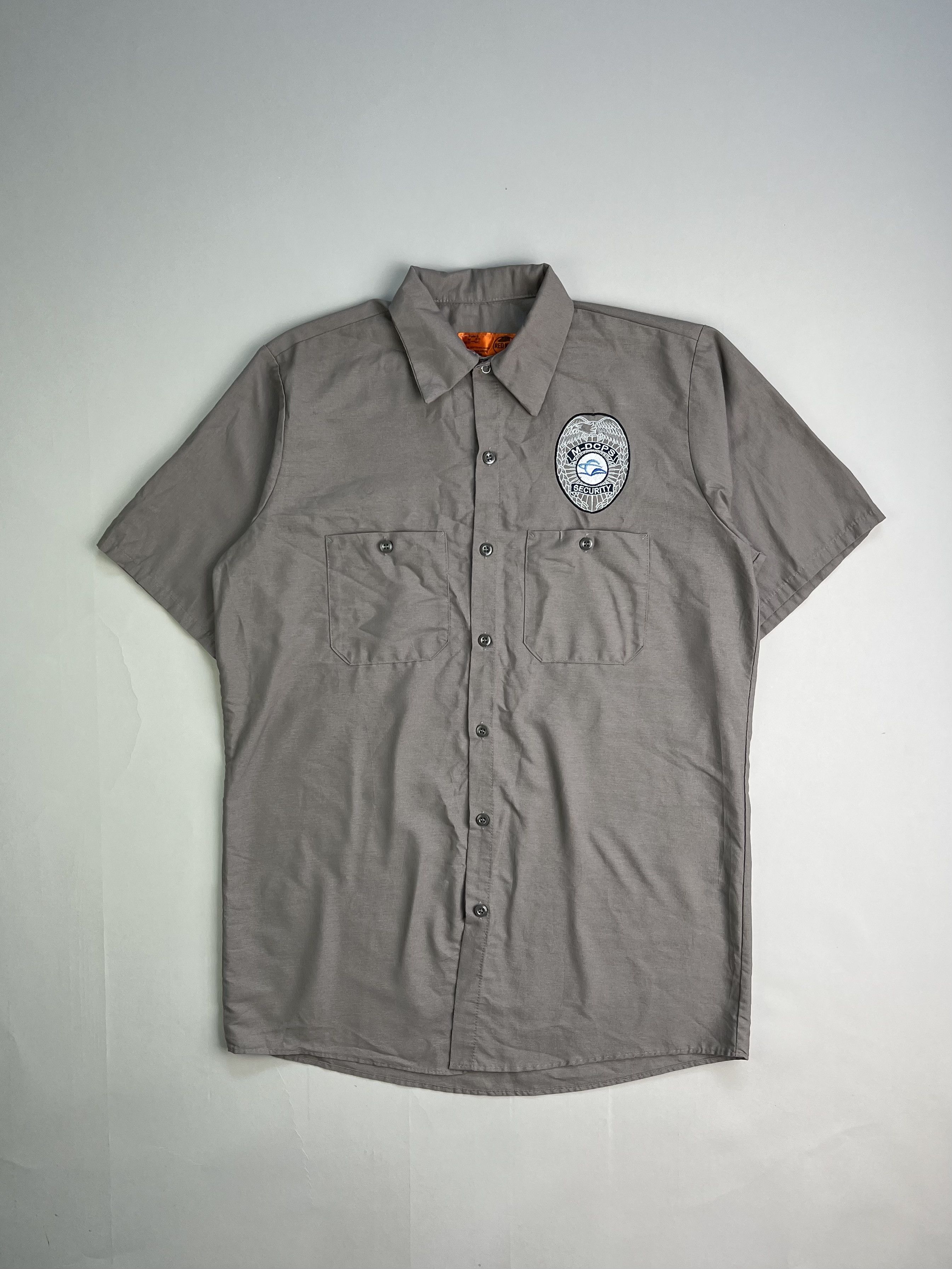 Red Kap × Vintage Vintage Red Kap Work Shirt Gray Medium Size US M / EU 48-50 / 2 - 1 Thumbnail