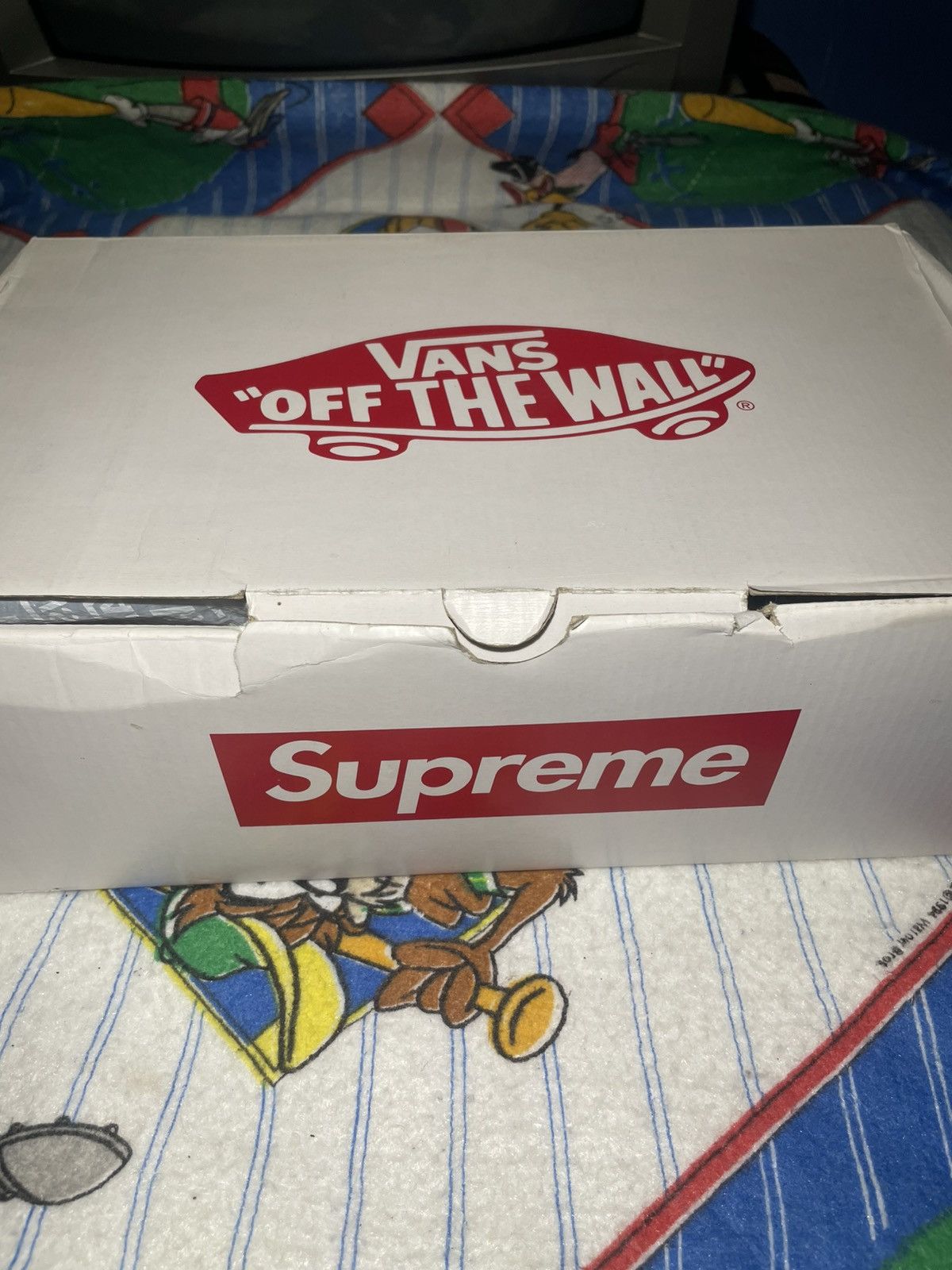 Supreme × Vans Supreme Vans Cheetah Velvet Royal Blue Sz 11.5 Size US 11.5 / EU 44-45 - 8 Thumbnail