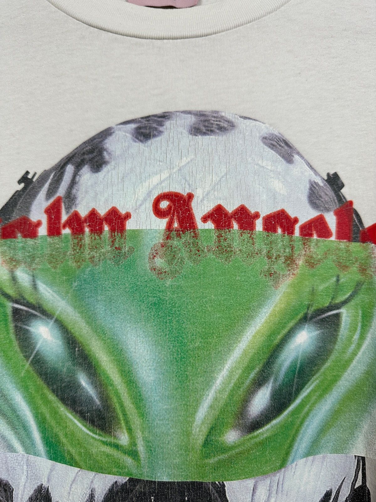 Palm Angels Palm Angels Alien White T-Shirt Size US L / EU 52-54 / 3 - 9 Thumbnail
