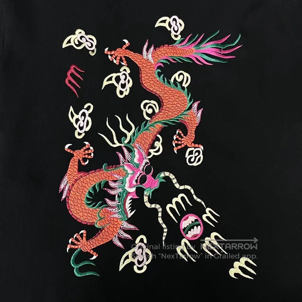 Gucci gucci black dragon embroidered zip hoodie. Size US XS / EU 42 / 0 - 4 Thumbnail
