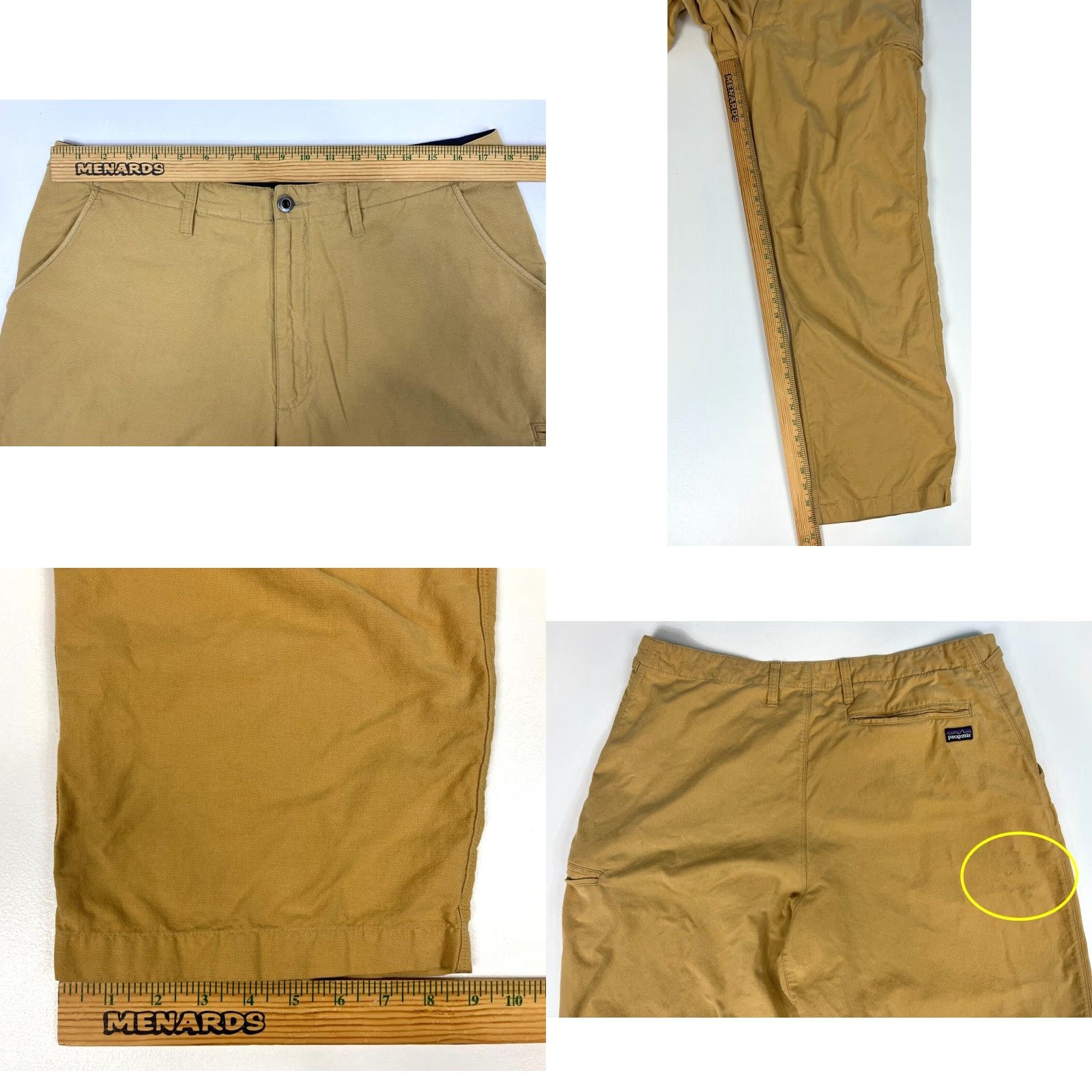 Patagonia Patagonia Men’s Sender Pants Hiking Outdoor Sz 36 Sand Cotton Nylon Blend 31.5in Inseam Size US 36 / EU 52 - 9 Thumbnail