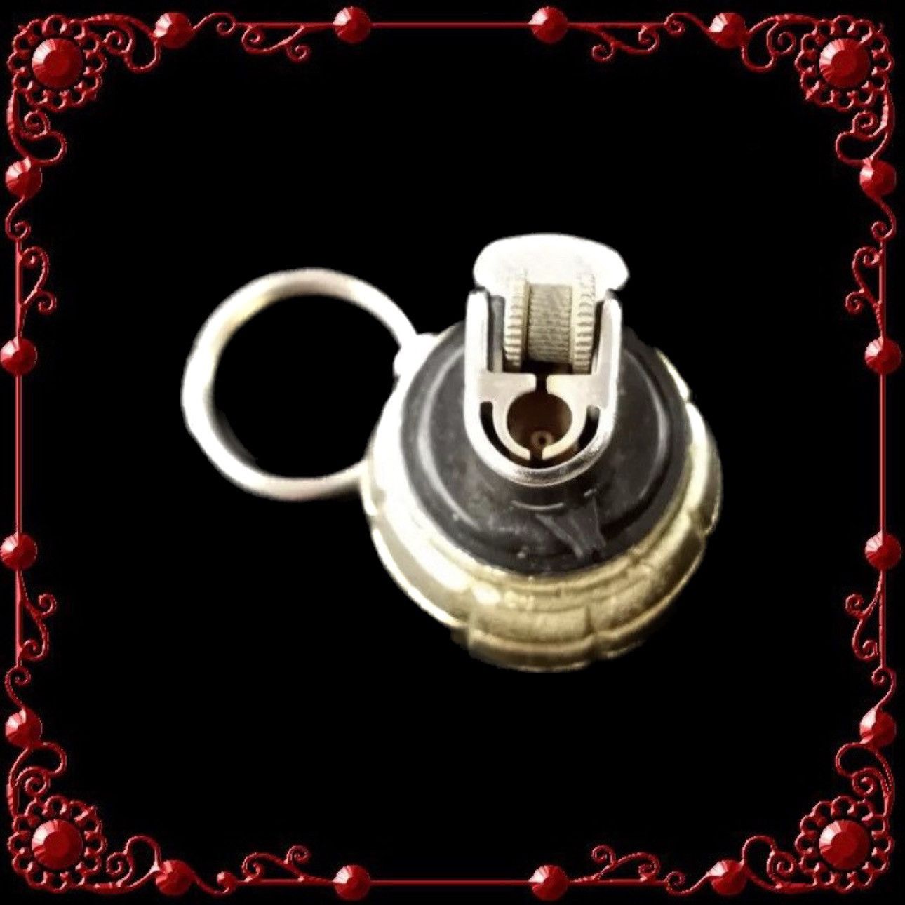 Japanese Brand 14th addiction style grenade keychain Size ONE SIZE - 2 Thumbnail