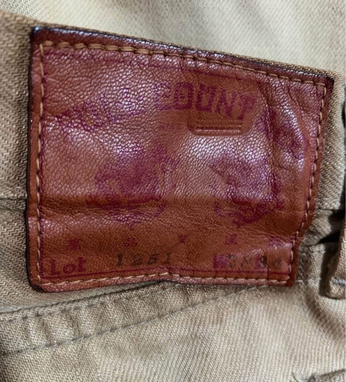Full Count & Co. 1251 Gold Line Jeans Size US 28 / EU 44 - 5 Thumbnail