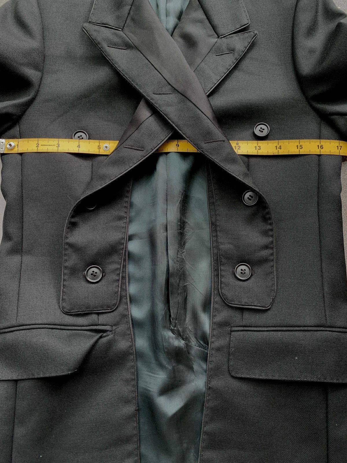 Dior F/W 2006 Crossed Lapels Blazer Jacket by Hedi Slimane Size 46S - 13 Thumbnail