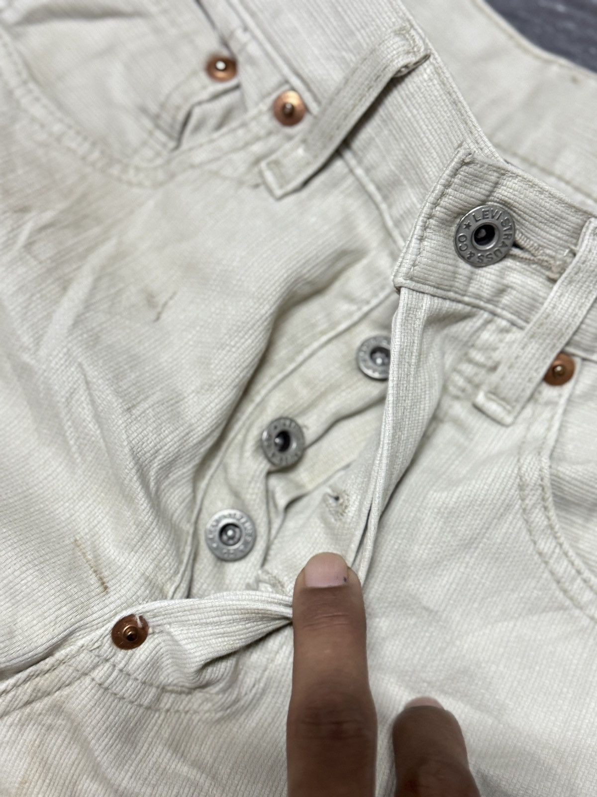 Levi's Vintage Clothing × Vintage VINTAGE LEVIS 702 BIG E NON SELVEDGE JEANS Size US 27 - 3 Thumbnail