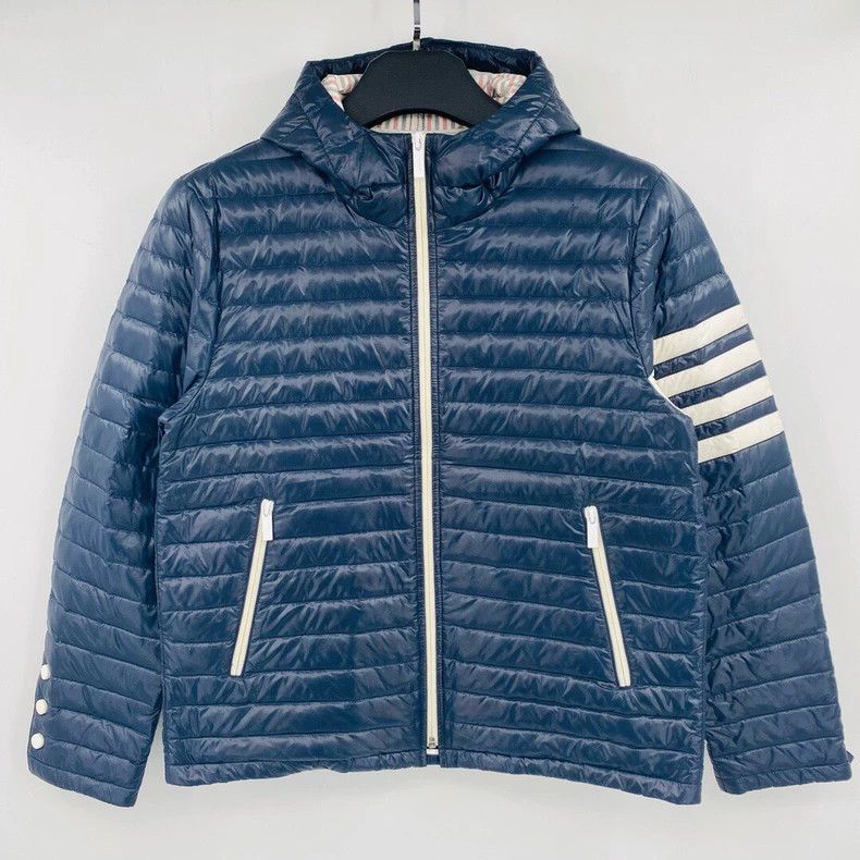 Thom Browne Hooded Puffer Jacket-dmc