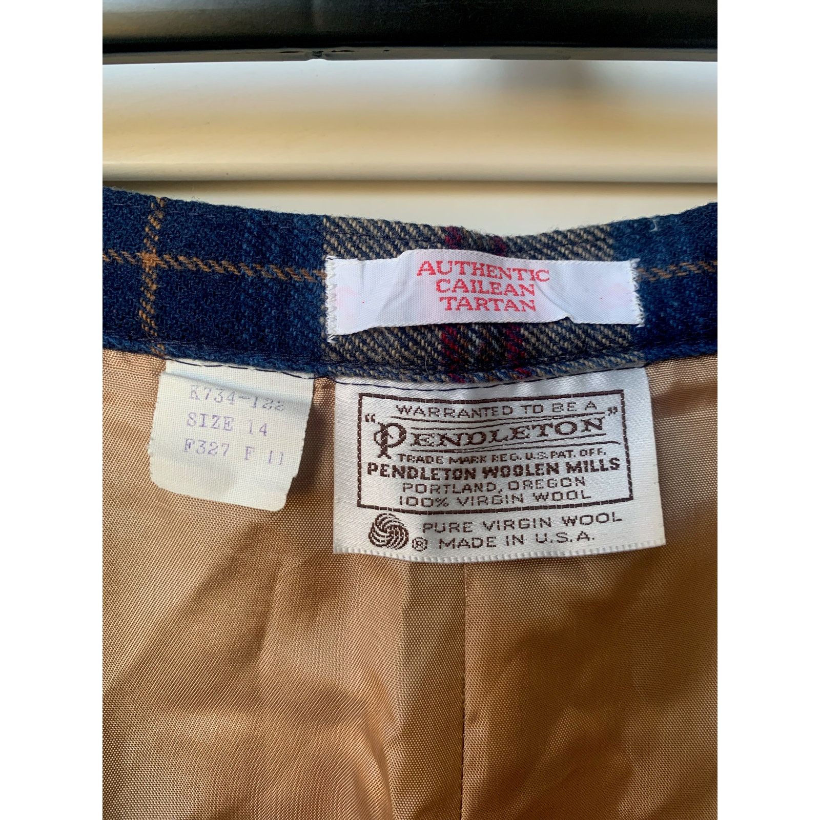 Pendleton Vintage Pendleton Tartan Plaid Wool High Waisted Shorts Size 36" / US 14 / IT 50 - 3 Thumbnail