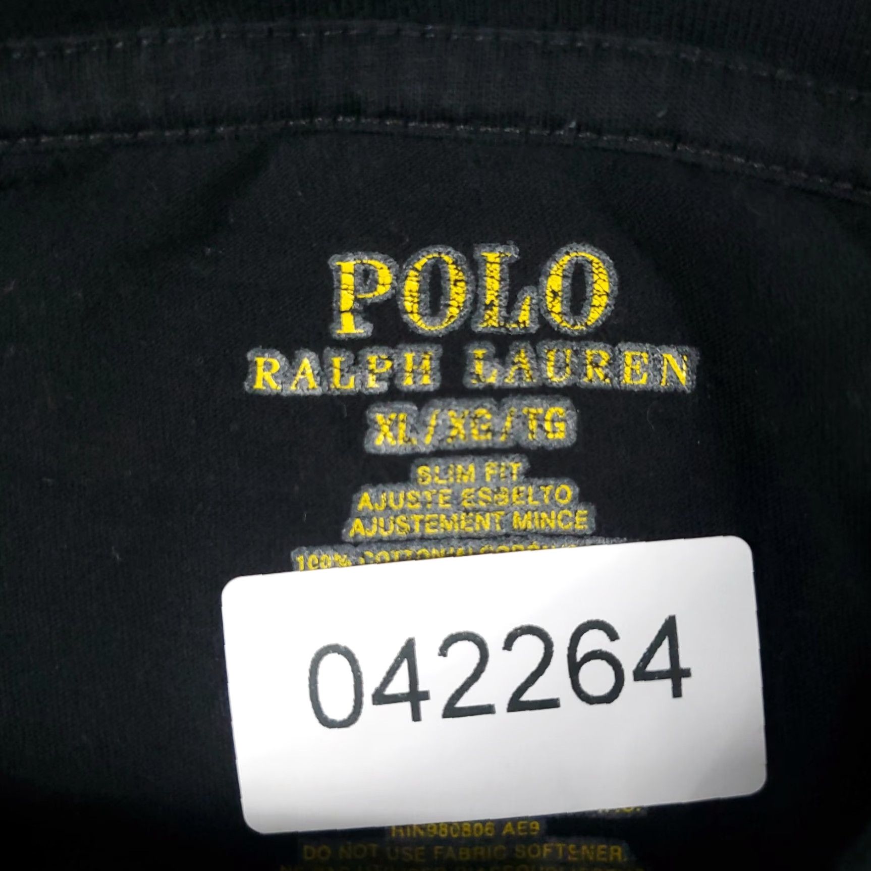 Polo Ralph Lauren VINTAGE Polo Ralph Lauren T Shirt Mens XL Black Pony Casual Short Sleeve Size US XL / EU 56 / 4 - 8 Thumbnail