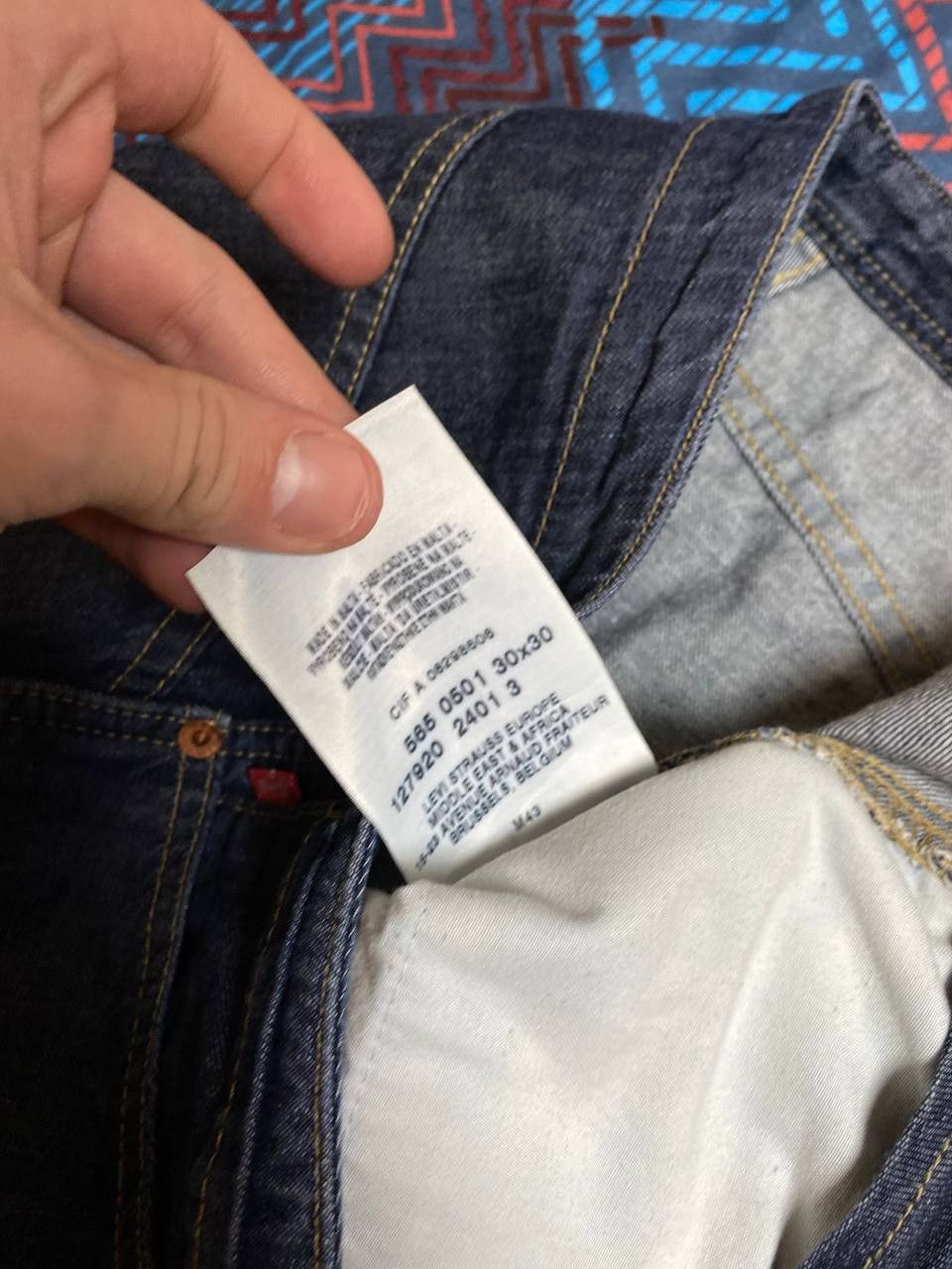 Levi's jeans pants Y2K Levi's 501 vintage w30 streetwear Size US 30 / EU 46 - 2 Thumbnail