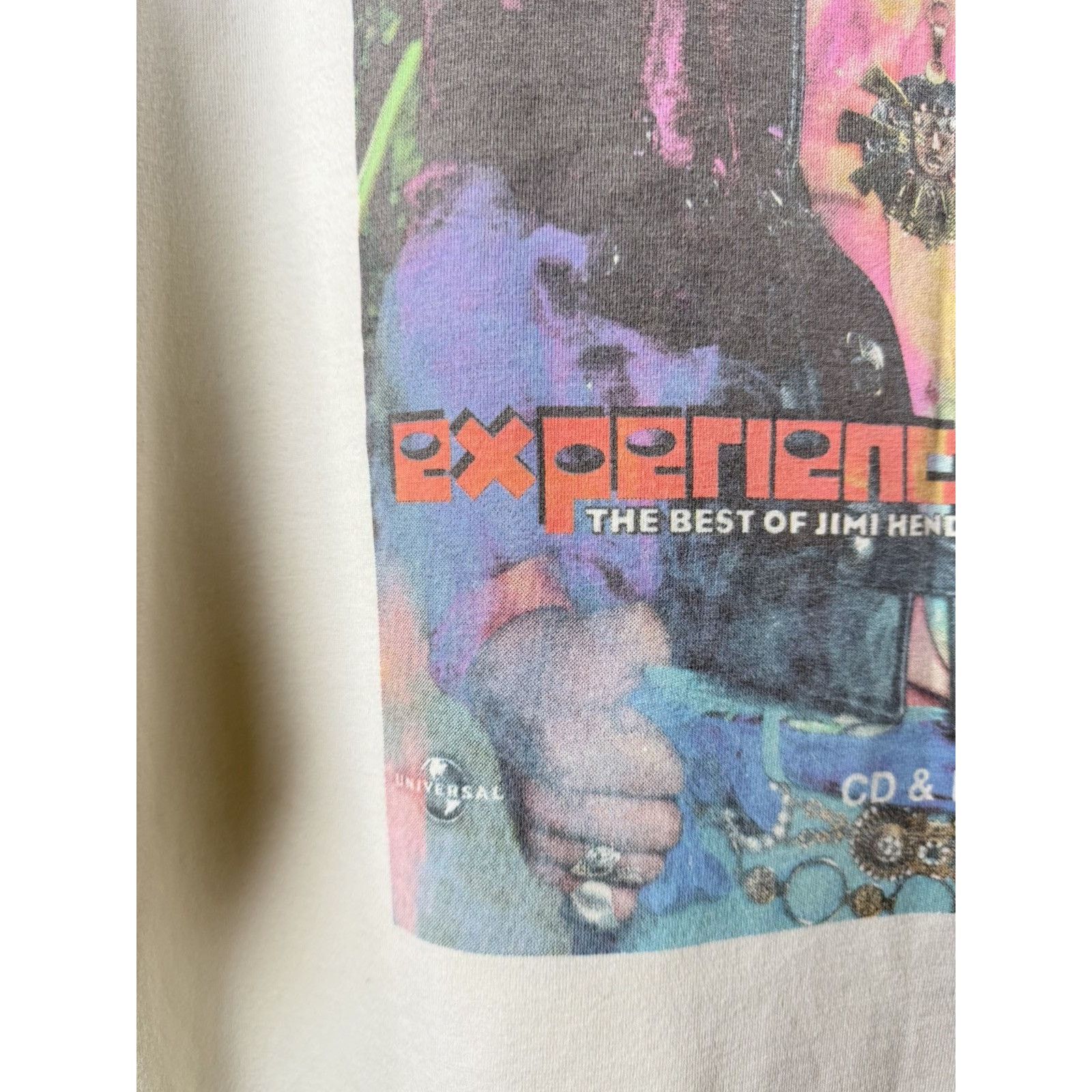 Jimi Hendrix 💥 Rare! 1990’s Vintage Jimi Hendrix Longsleeve Big Print Size US XL / EU 56 / 4 - 5 Thumbnail