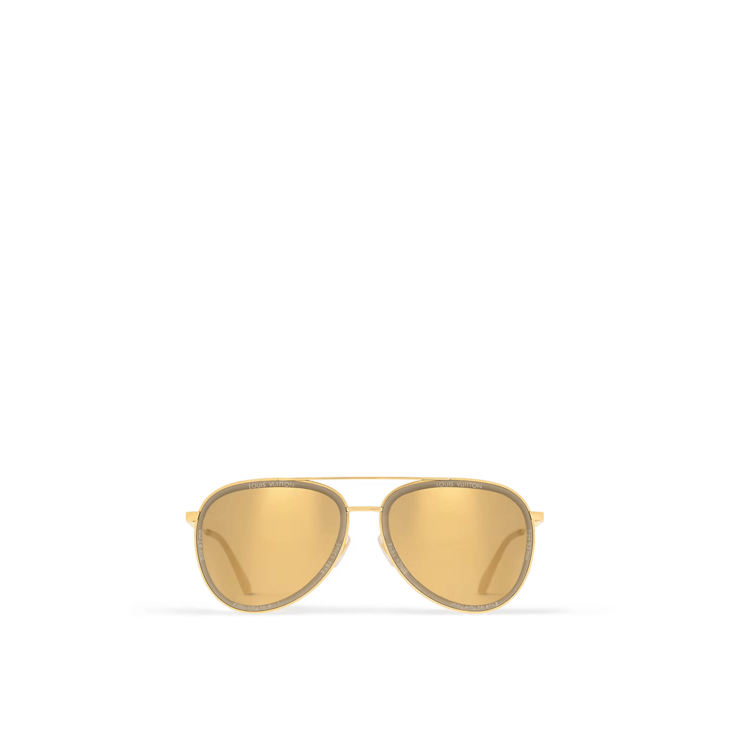 Louis Vuitton LV Super Vision Metal Pilot Sunglasses Size ONE SIZE - 1 Thumbnail