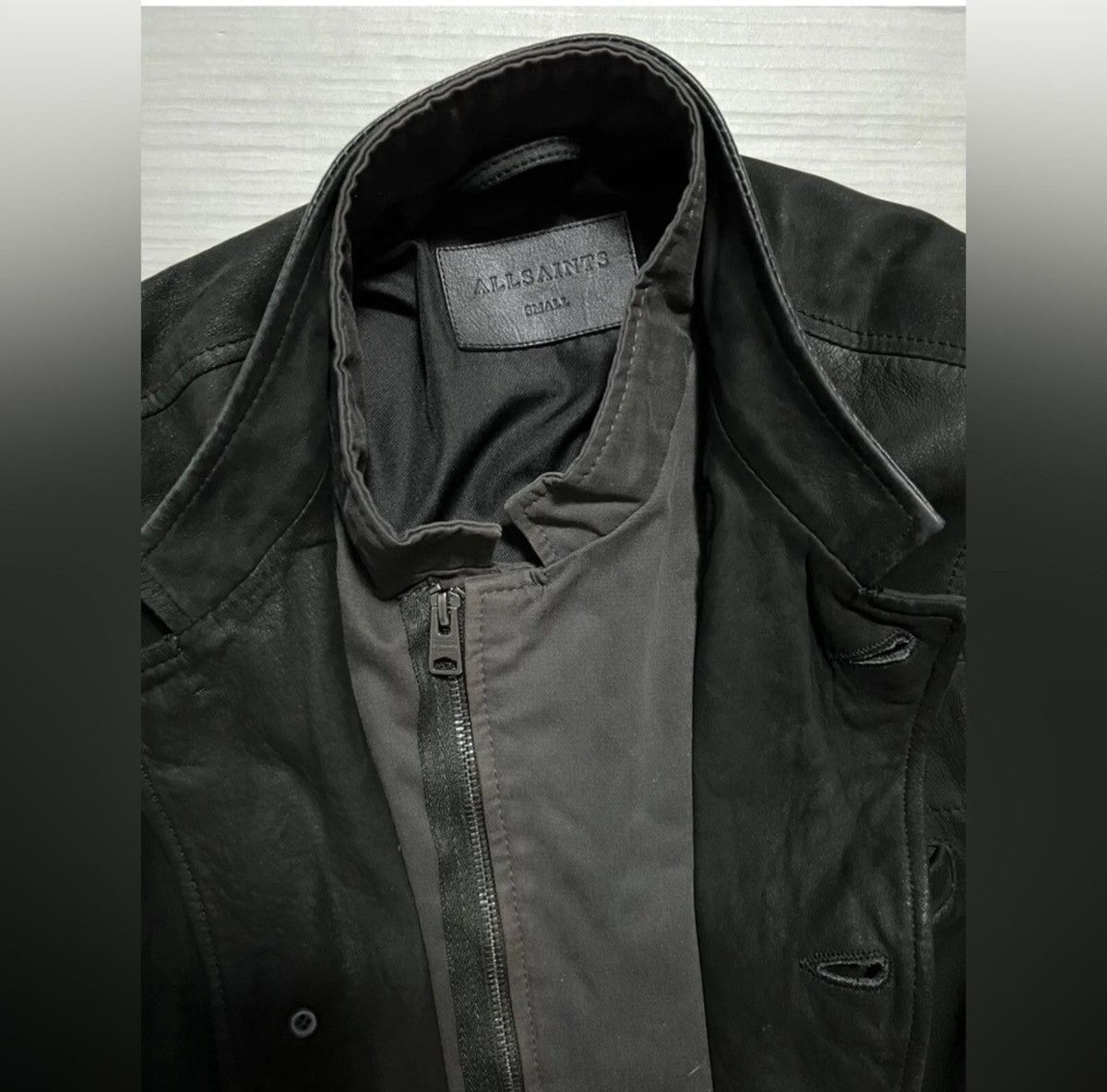 Allsaints AllSaints leather jacket Size US S / EU 44-46 / 1 - 12 Thumbnail