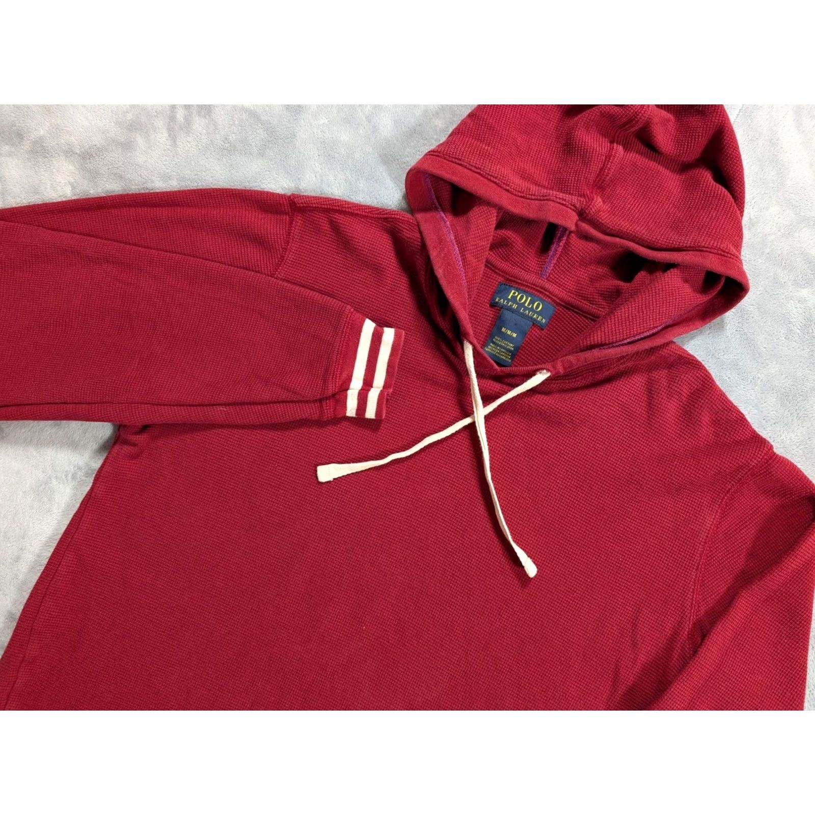 Polo Ralph Lauren Polo Ralph Lauren Hoodie Crew Neck Lightweight Red Men's Medium Polo Ralph Lauren Hoodies Crew Neck Lightweight Red M Mens Size US M / EU 48-50 / 2 - 2 Thumbnail