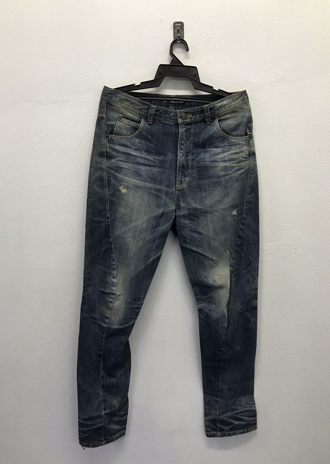 Japanese Brand × Vintage Vintage Bit Blue Denim Pants Size US 34 / EU 50 - 1 Thumbnail