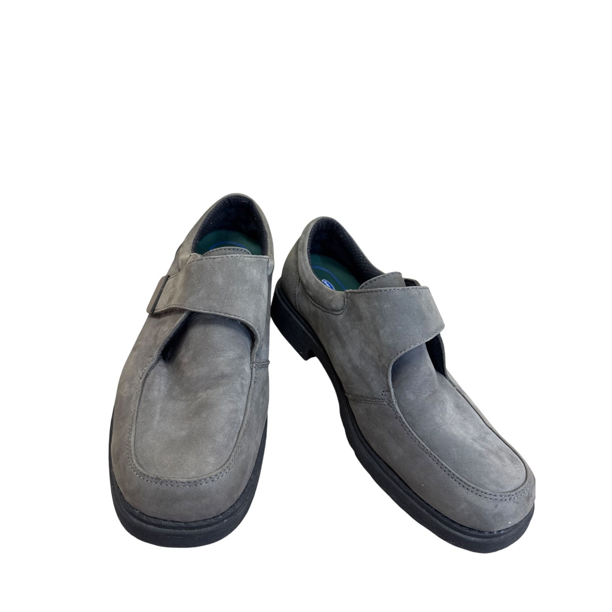 Other Dr. Scholls Mens Gray Leather Loafers Slip-On shoes Size 9D Size US 9 / EU 42 - 12 Thumbnail
