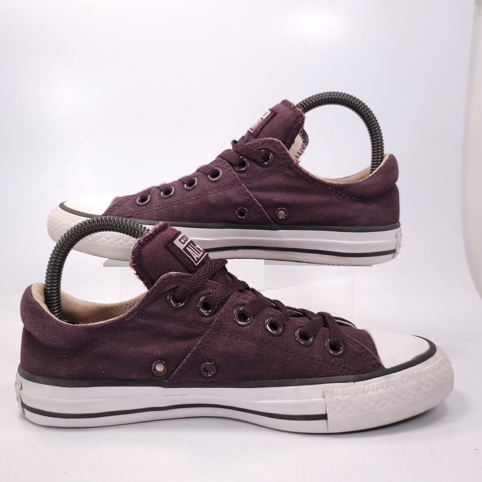 Converse Converse All Star Sneaker Shoe Women Size 7 551521F Burgundy Size US 7 / IT 37 - 6 Thumbnail