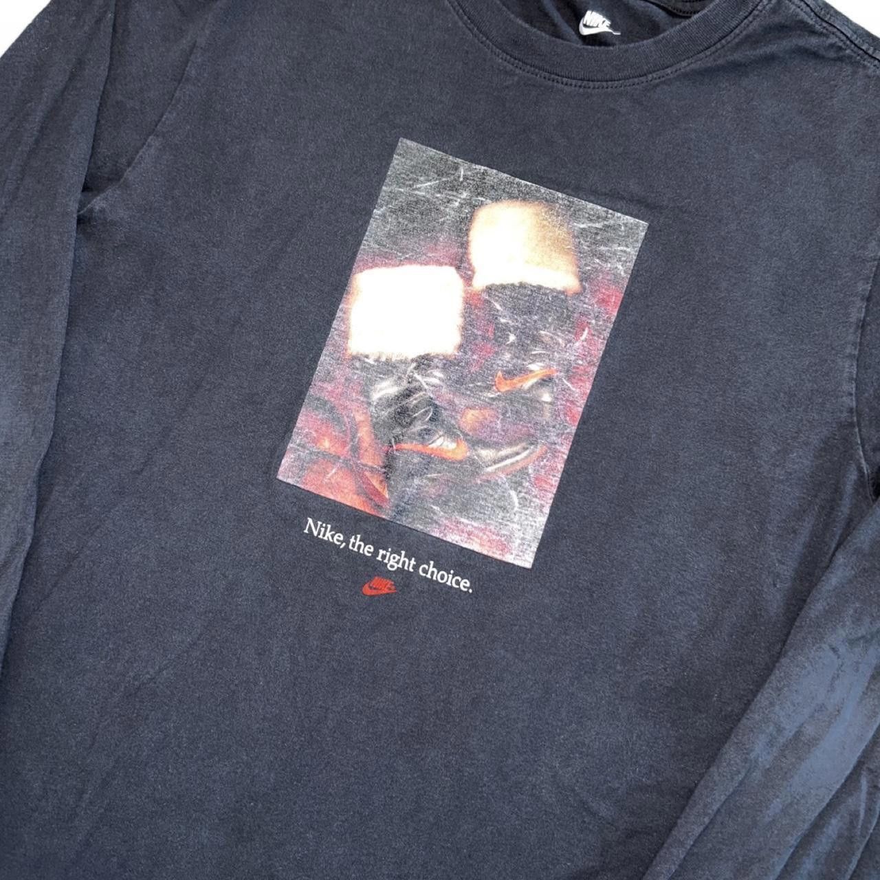 Nike Nike “The Right Choice” Faded Long Sleeve Graphic Tee Size US S / EU 44-46 / 1 - 2 Thumbnail