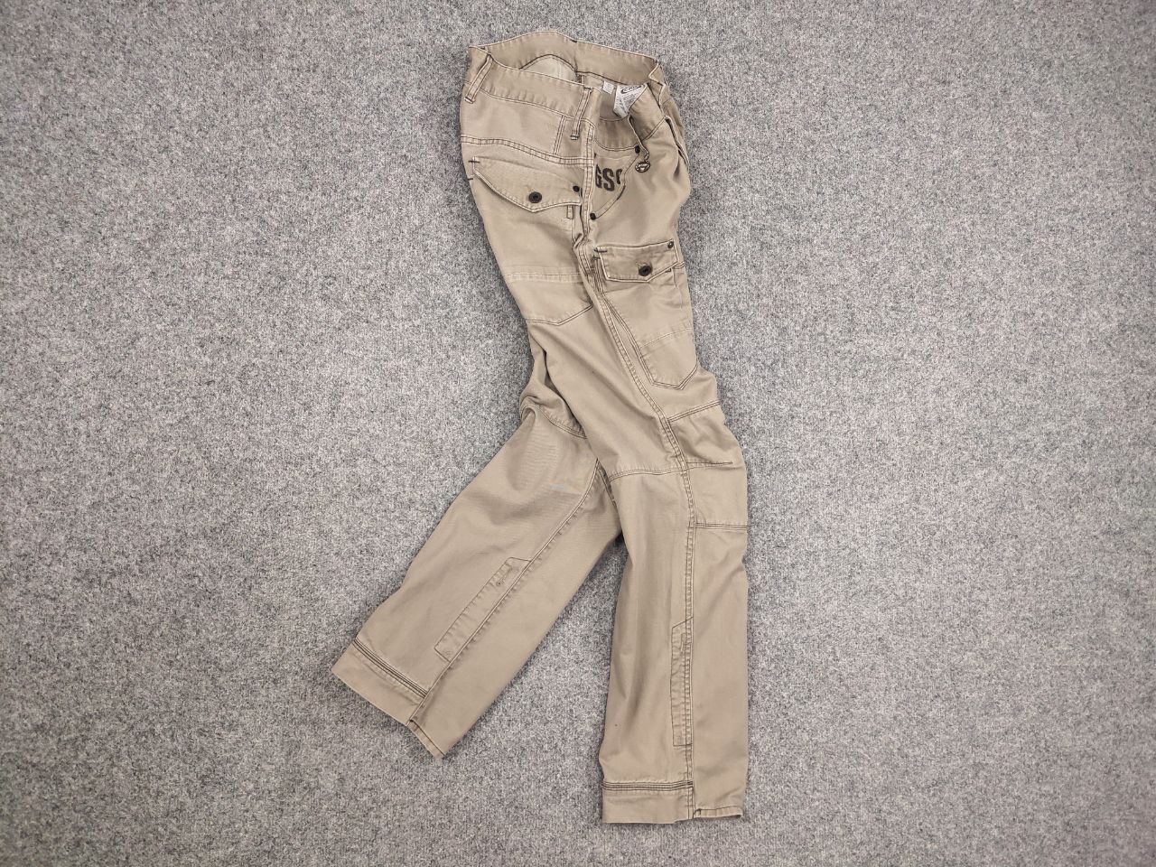 G-Star Vintage g-star raw 3d tapered coj Dark Canvas Cargo Pants Size US 31 - 11 Thumbnail