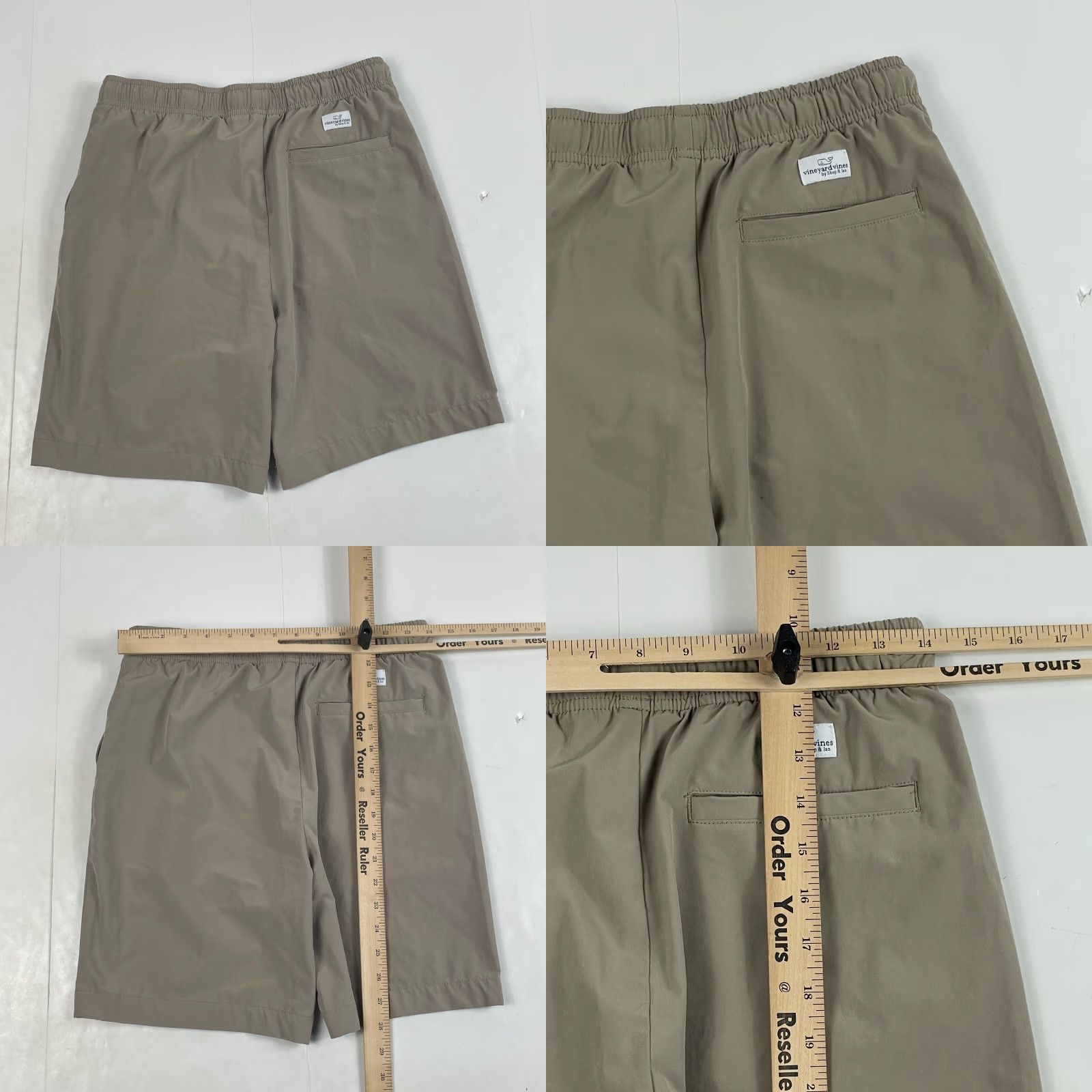 Vineyard Vines Vineyard Vines Shorts Men XL Beige Athletic Running Workout Gym Stretch Size US 28 / EU 44 - 8 Thumbnail