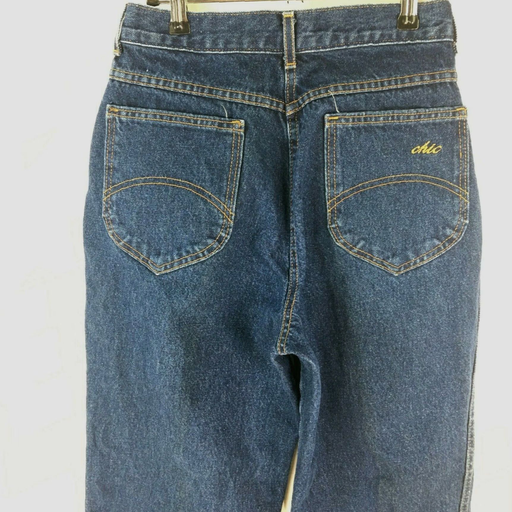 Vintage CHIC High Rise Mom Jeans Womens Blue Size 8 26x31 Denim USA Size 30" / US 8 / IT 44 - 5 Thumbnail
