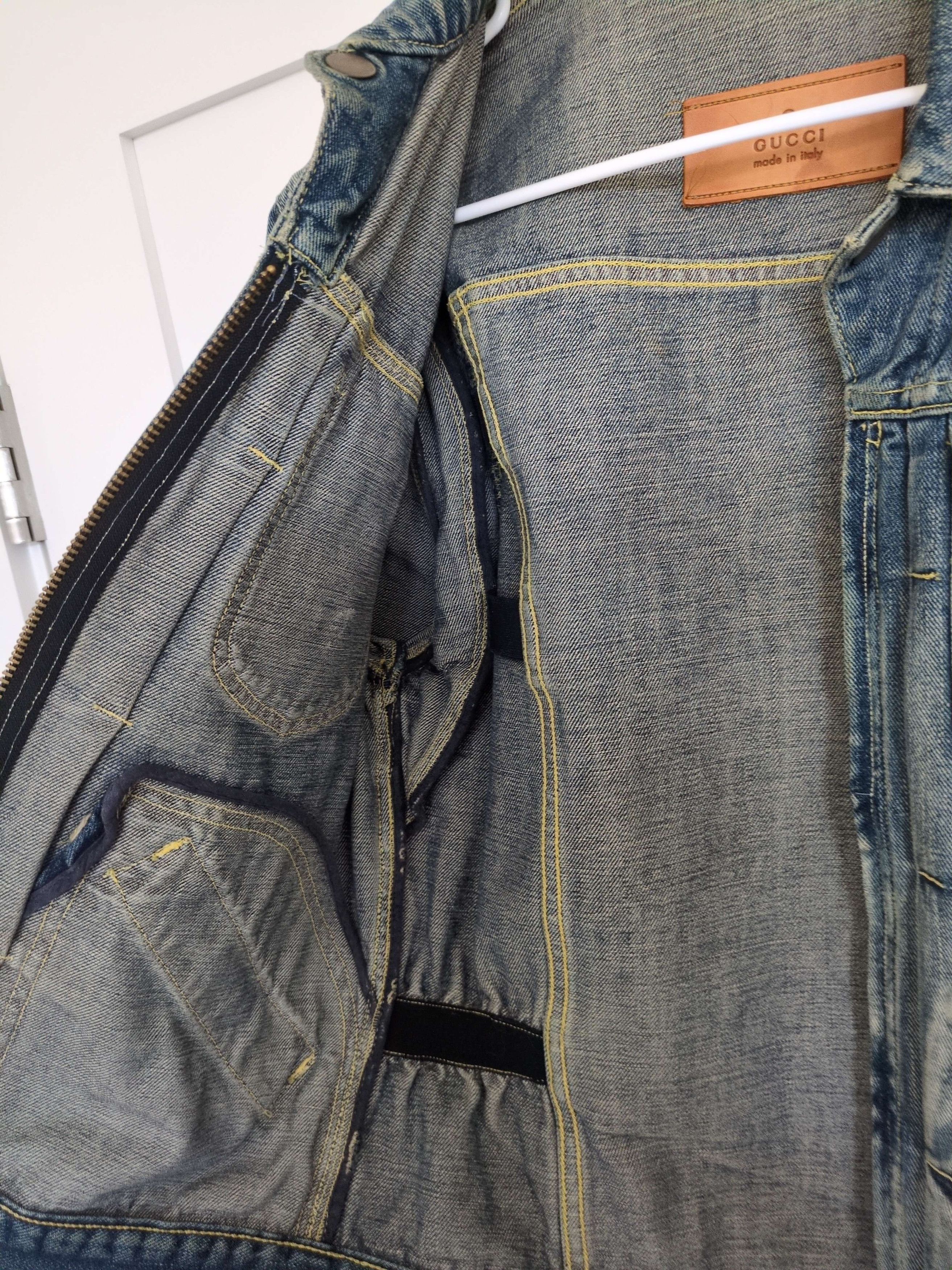 Gucci Tom Ford for Gucci SS04 Western Denim Jacket Size US S / EU 44-46 / 1 - 2 Thumbnail