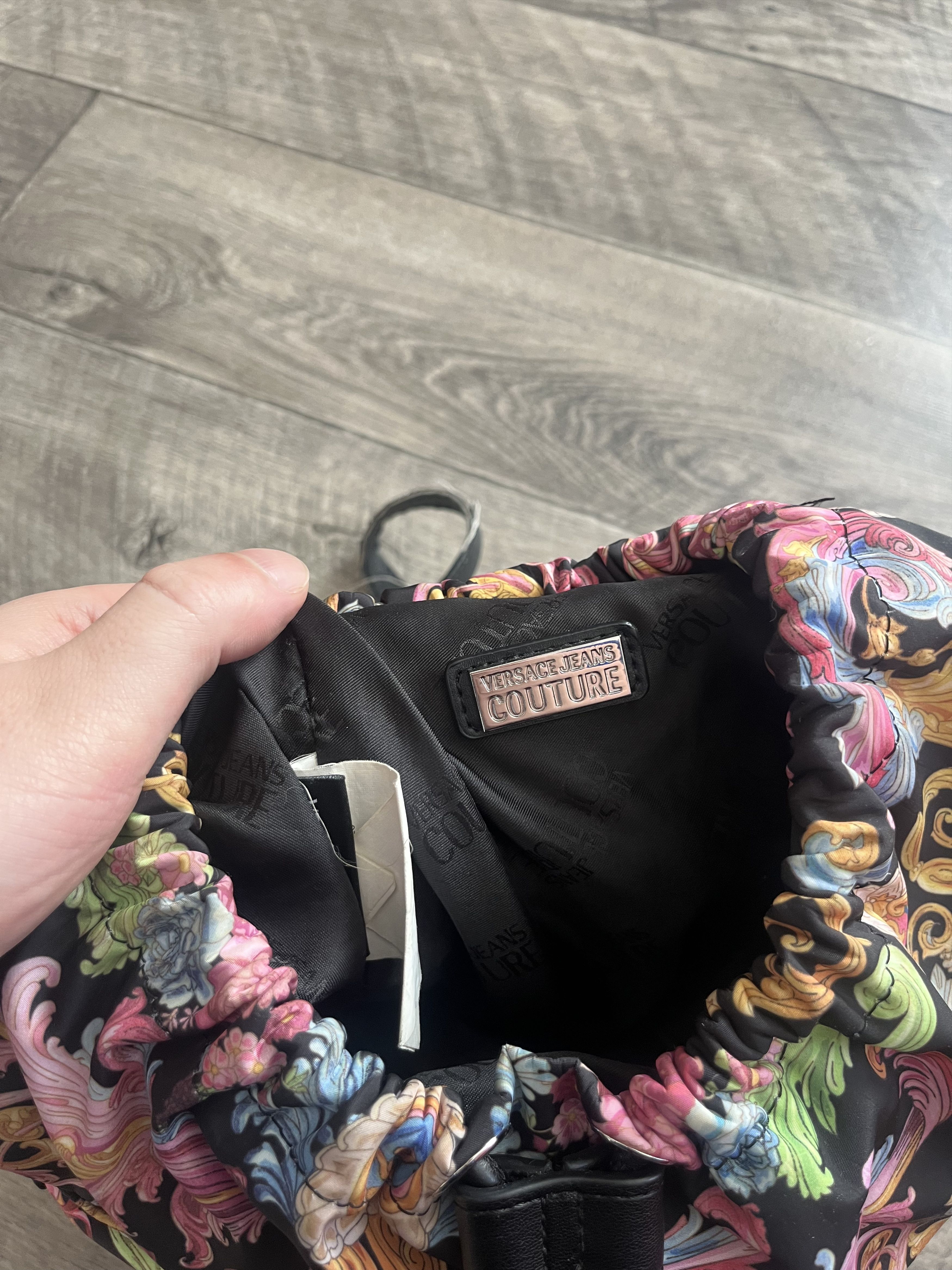 Versace Jeans Couture VERSACE JEANS COUTURE Flap Backpack Multicolor Logo Size ONE SIZE - 15 Thumbnail