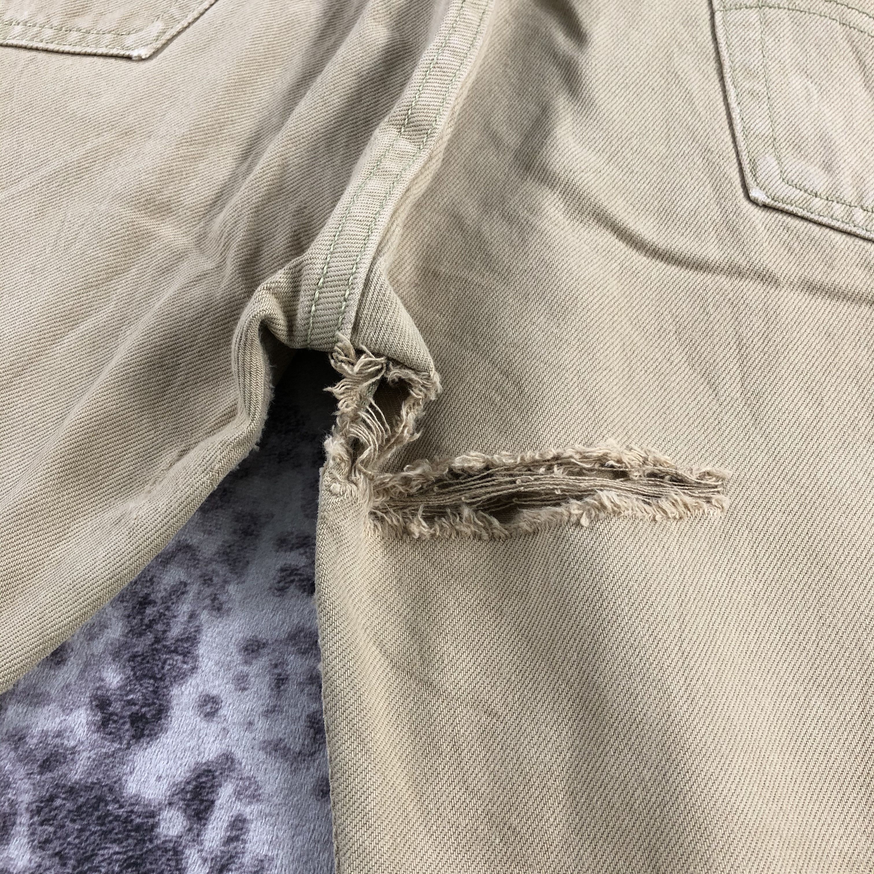 Levi's × Vintage 90s Vintage Distress Levis 501 Jeans-JM2655 Size US 33 - 8 Thumbnail