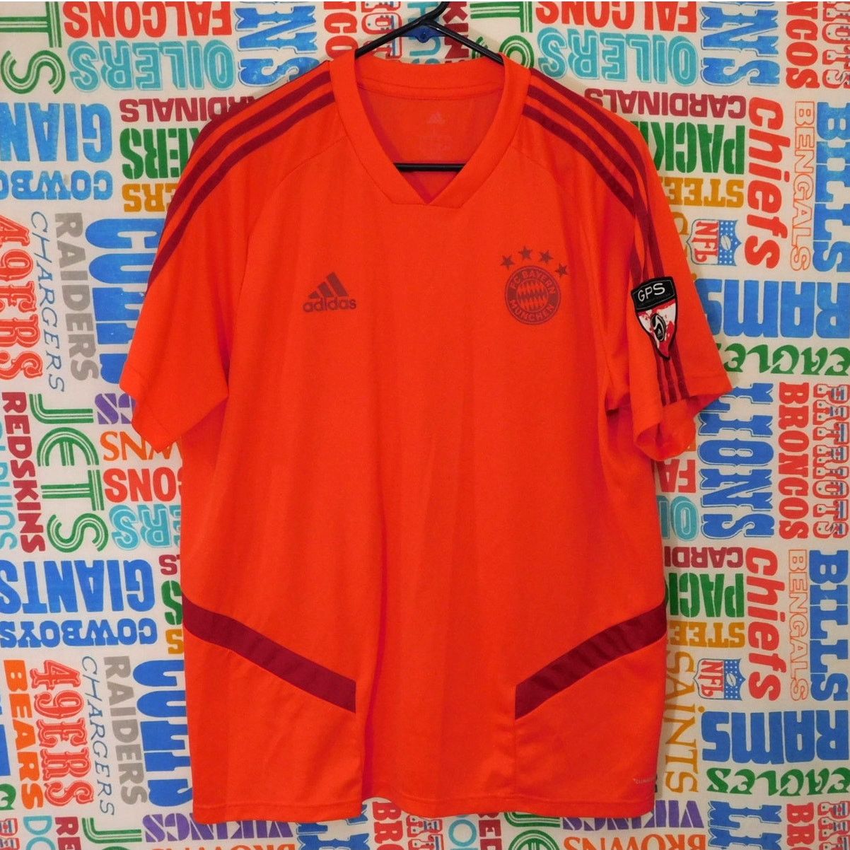 Adidas Adidas Bayern Munich 2019 2020 Training Jersey Size L DX9154 Size US L / EU 52-54 / 3 - 1 Thumbnail