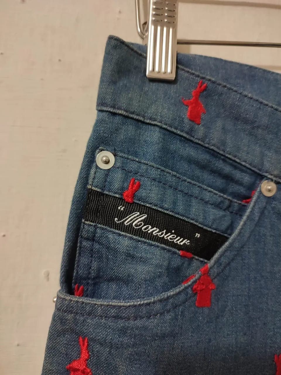 Viktor & Rolf Viktor & Rolf Full Embroidery Design Pants Made In Italy Size US 29 - 3 Thumbnail