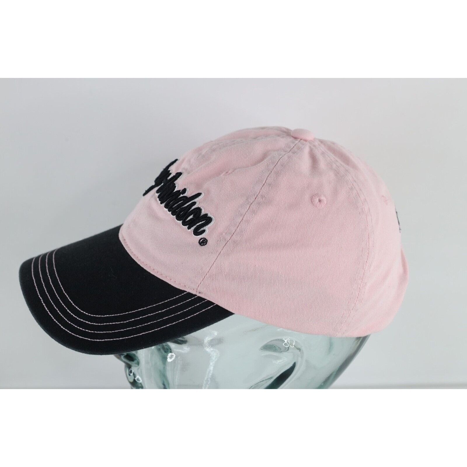Vintage Vintage 90s Harley Davidson Script Strapback Hat Cap Size ONE SIZE - 4 Thumbnail