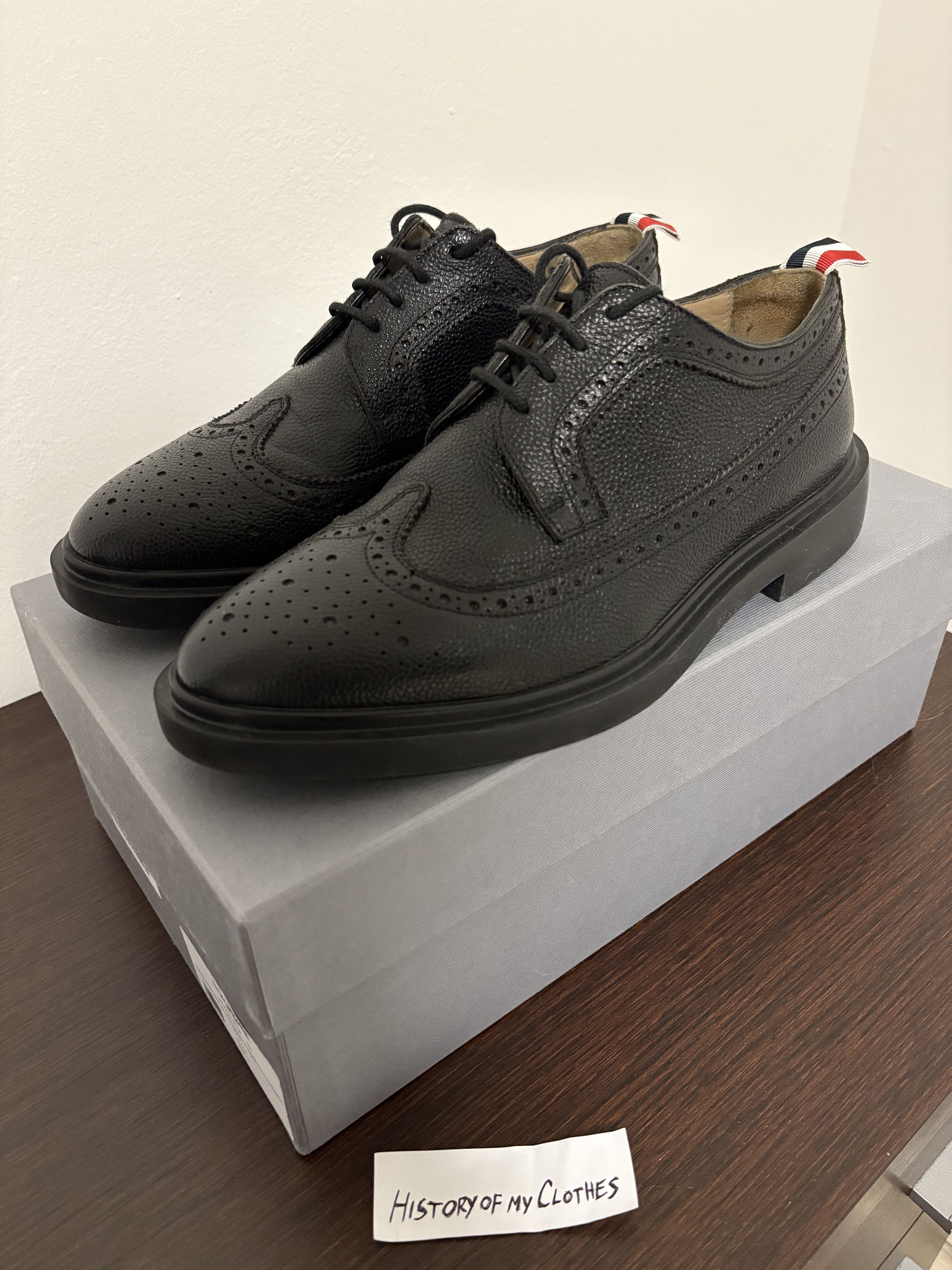 Thom Browne Thom Browne Classic Longwing Brogues Size US 7 / EU 40 - 1 Thumbnail